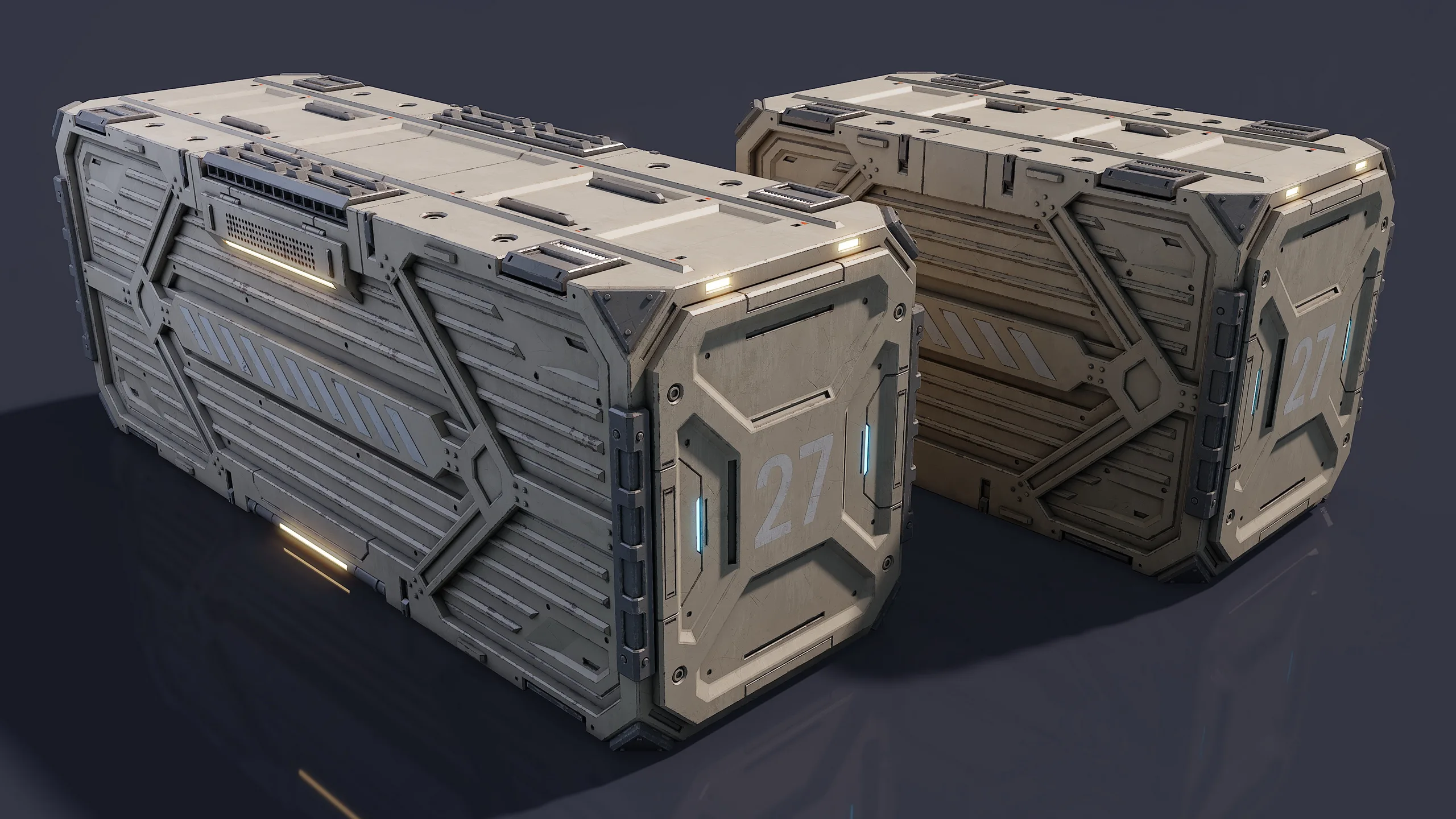 Sci-Fi Parts Kit Pack Vol 05 Container