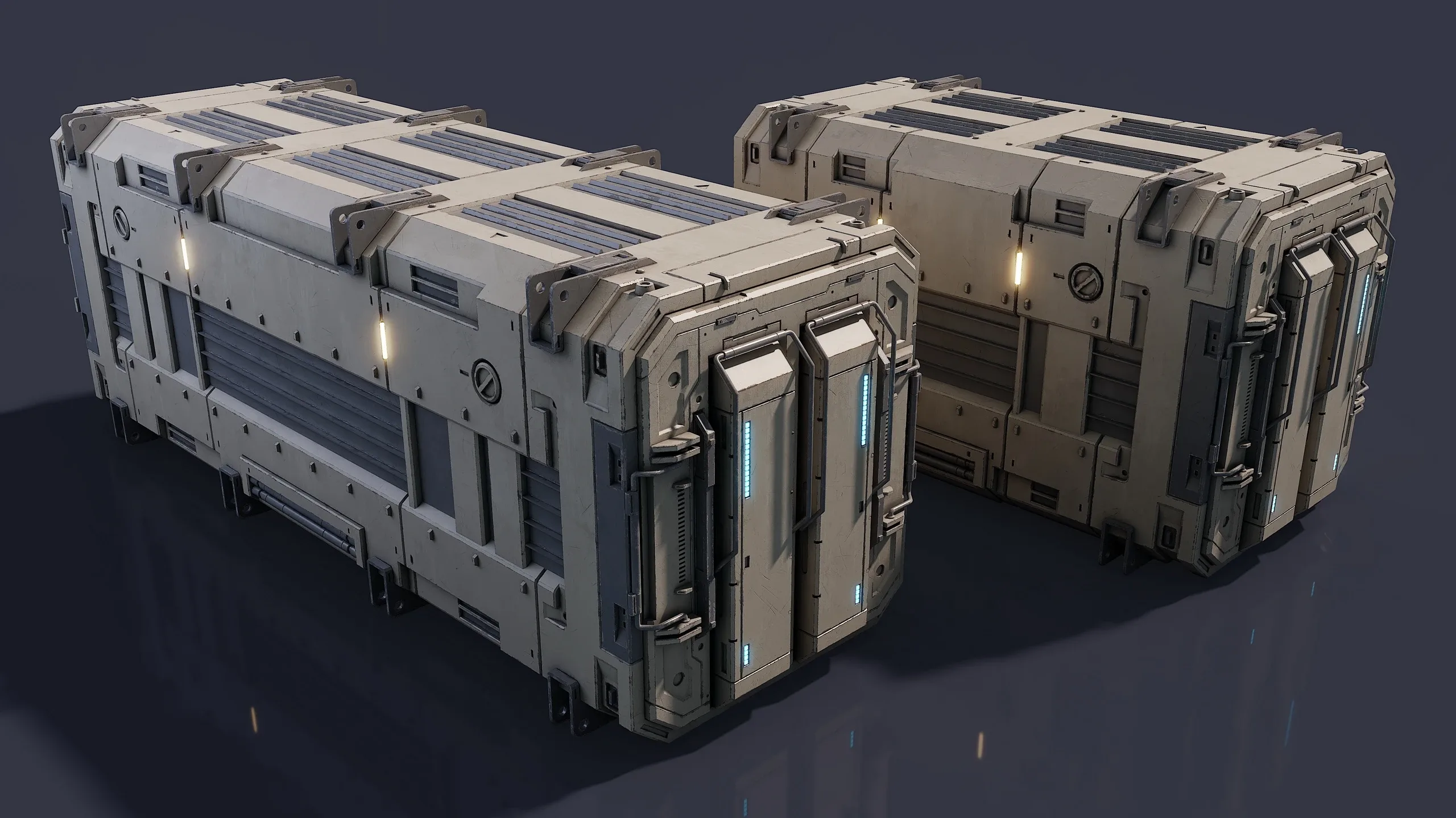 Sci-Fi Parts Kit Pack Vol 05 Container