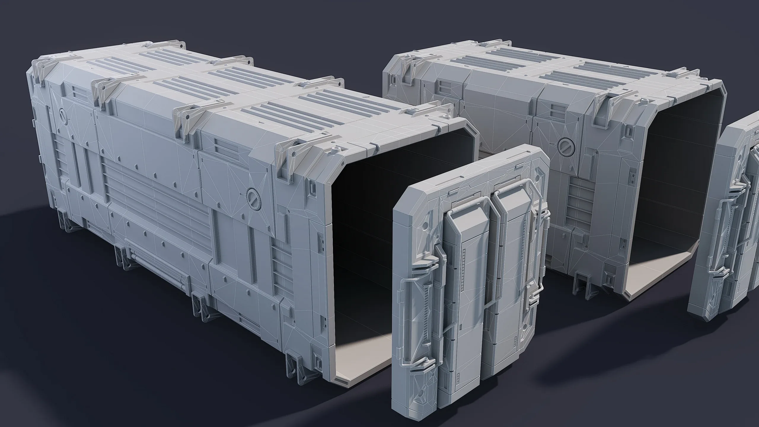 Sci-Fi Parts Kit Pack Vol 05 Container