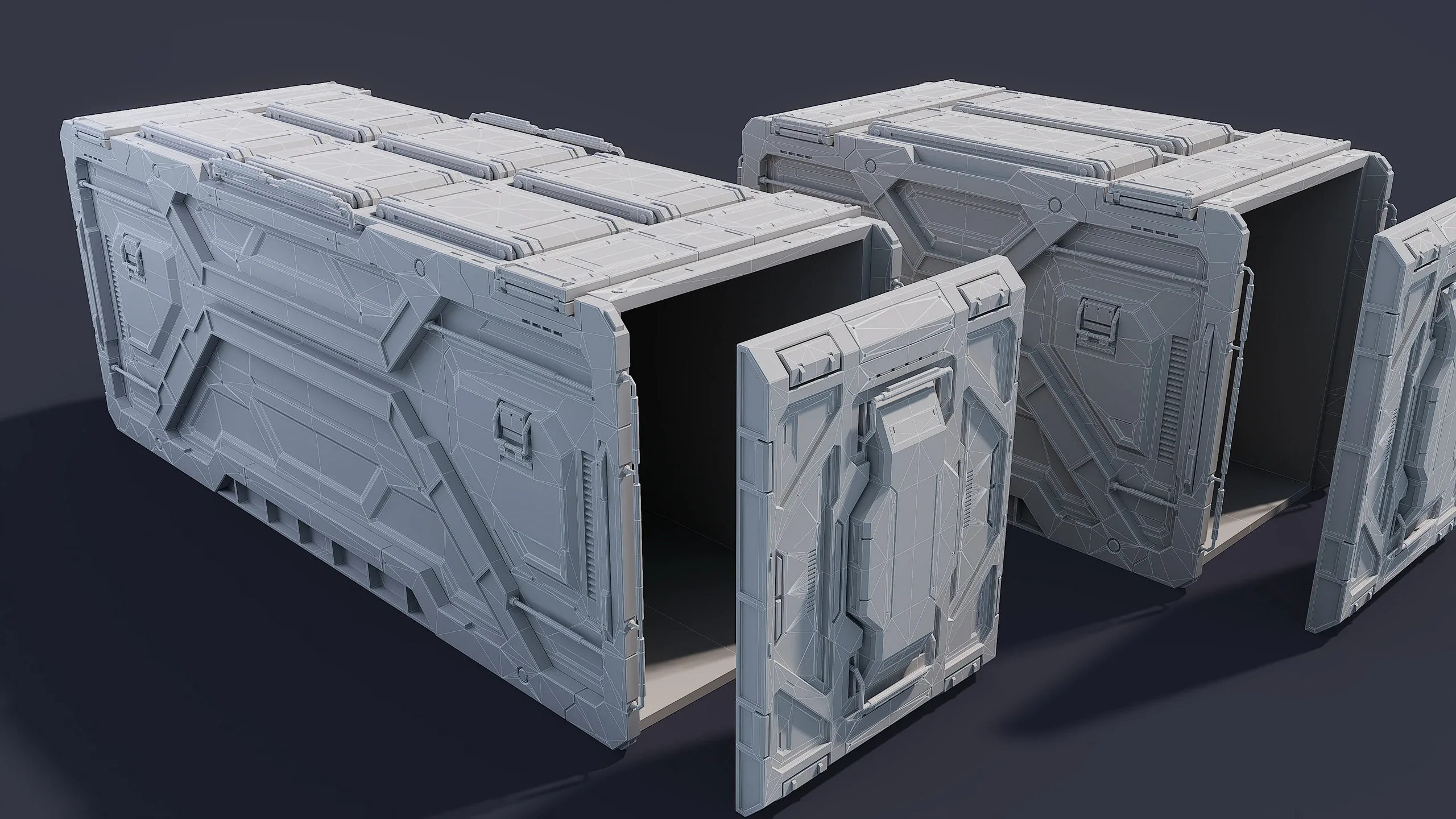 Sci-Fi Parts Kit Pack Vol 05 Container