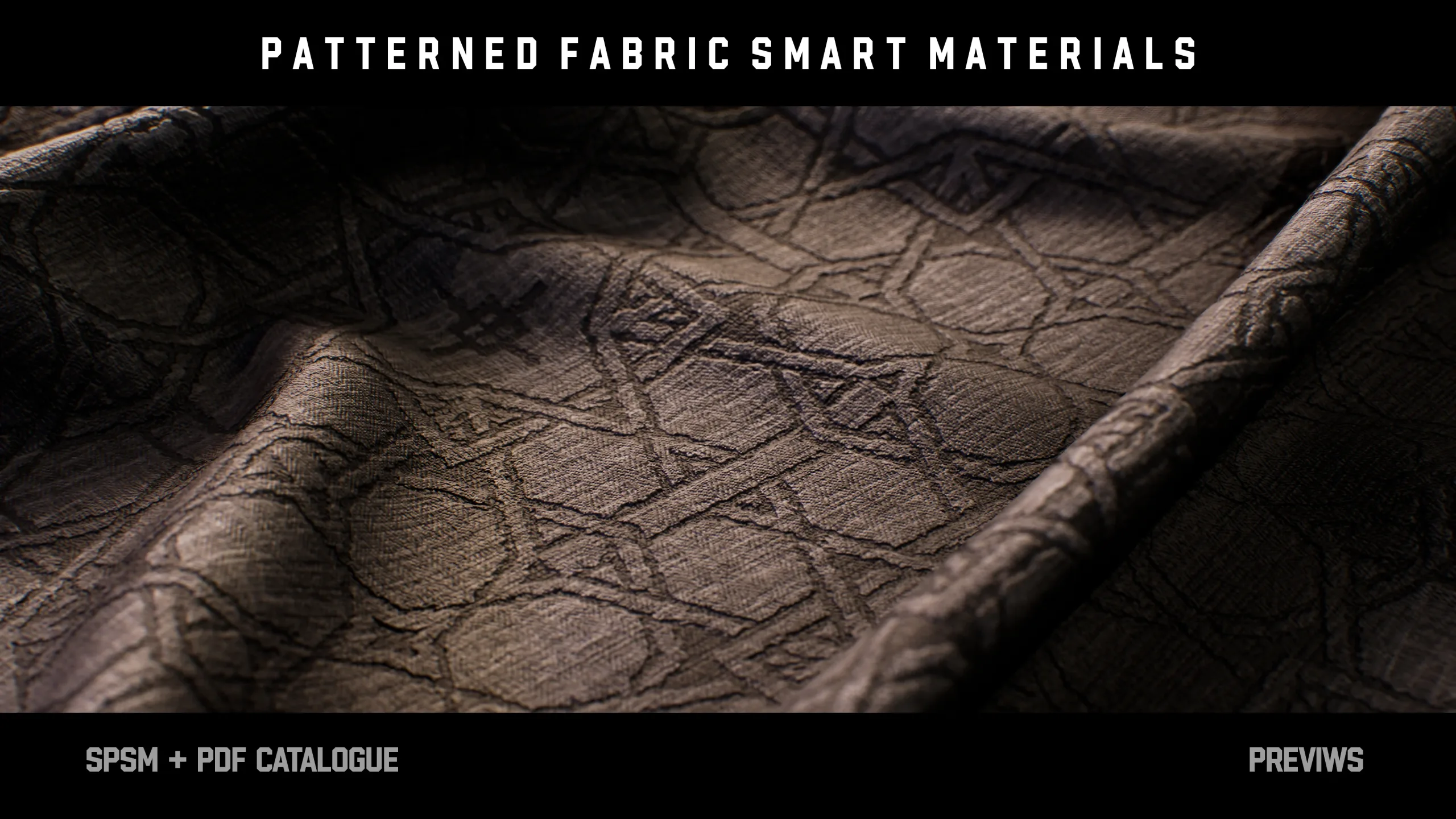 " 15 High Detailed Patterned Fabric Smart Materials " (Vol.5)