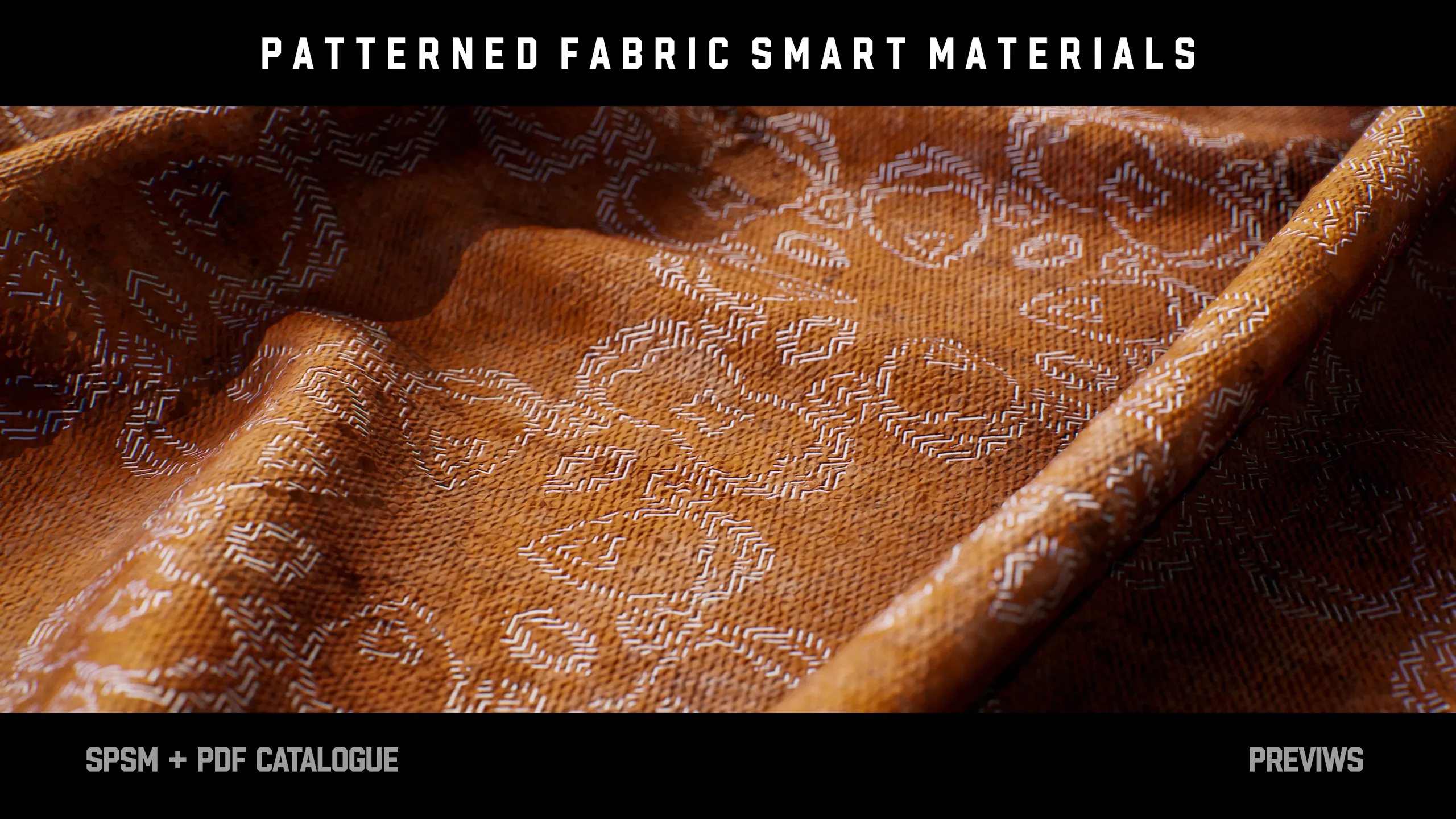 " 15 High Detailed Patterned Fabric Smart Materials " (Vol.5)