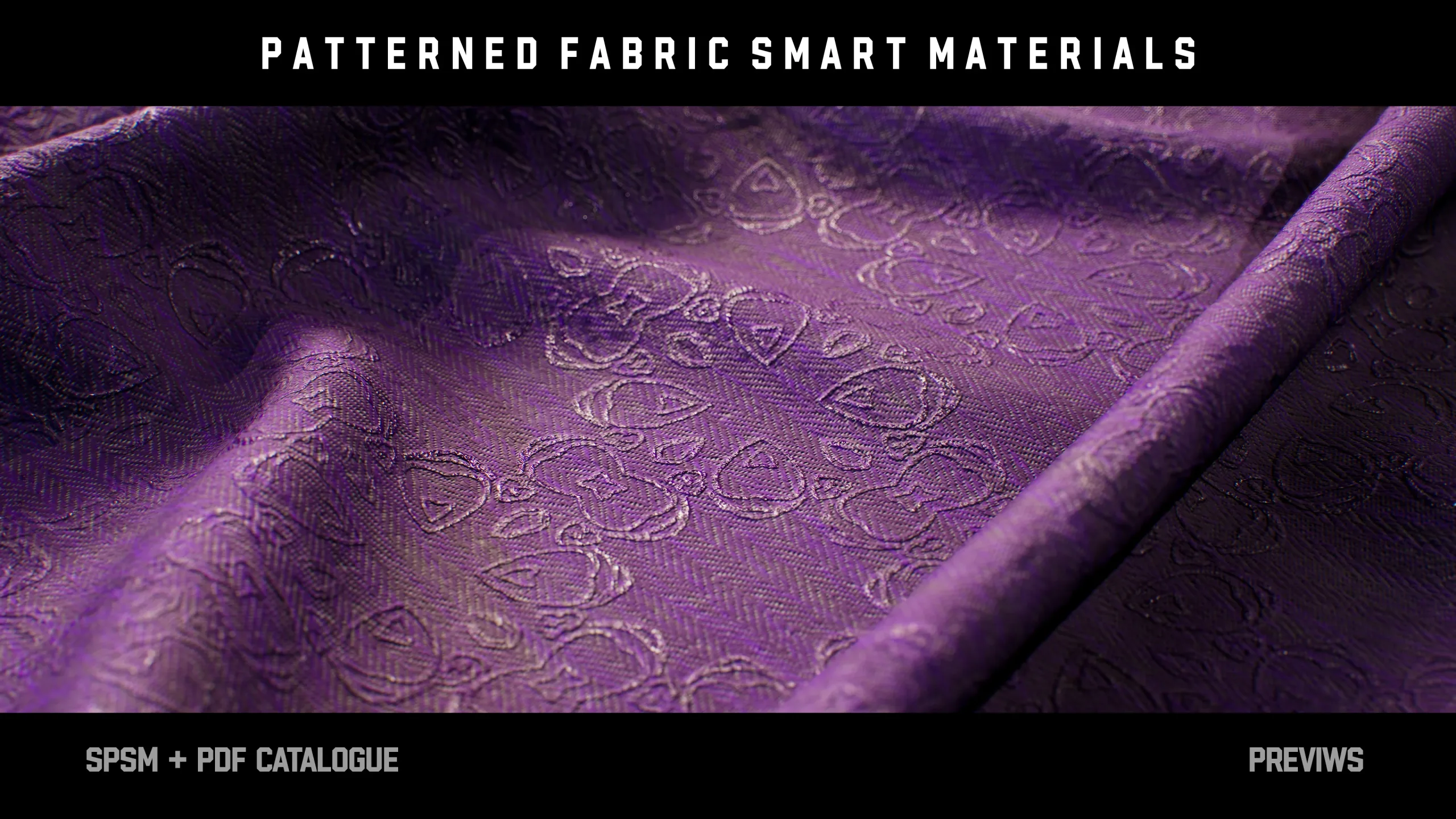 " 15 High Detailed Patterned Fabric Smart Materials " (Vol.5)