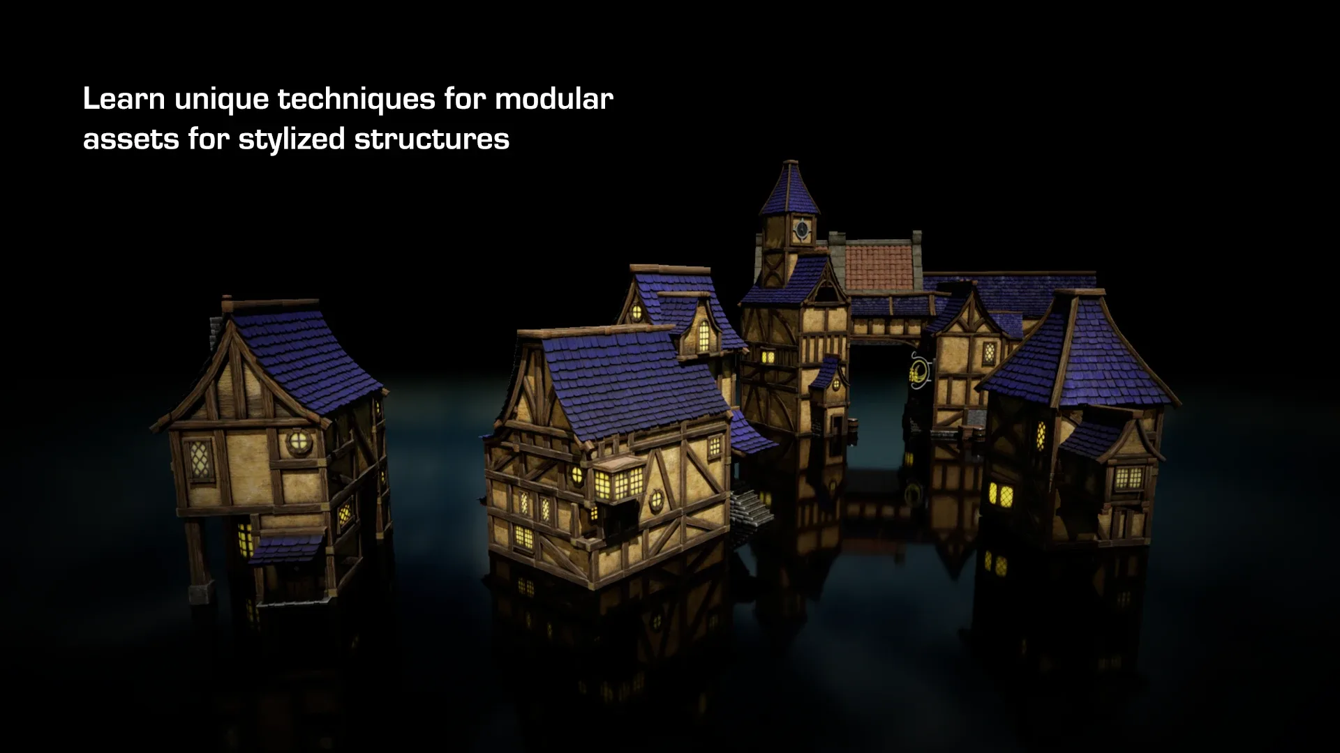 Build Stunning Medieval Worlds with UE5's Modular Kitbash Course