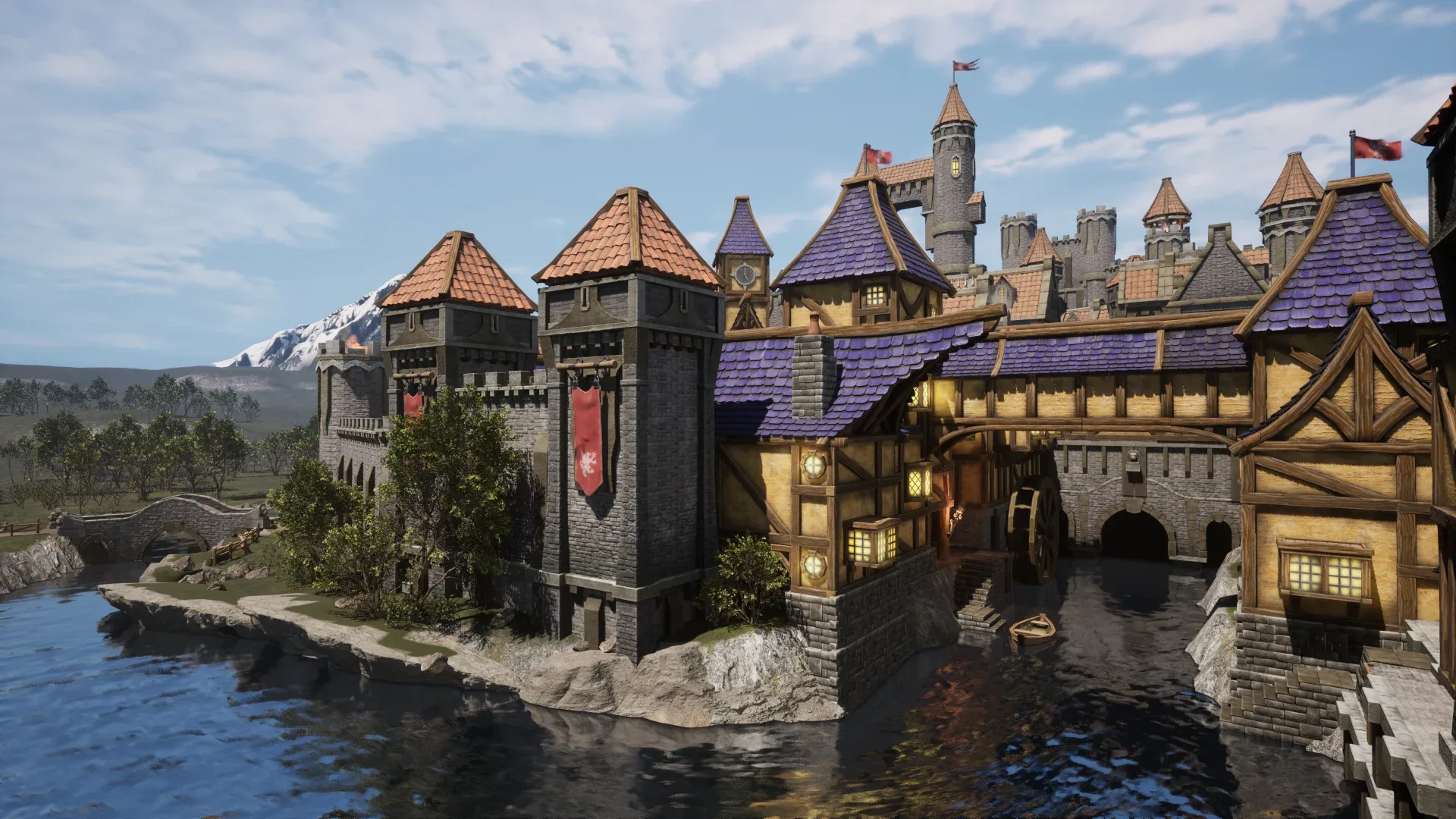 Build Stunning Medieval Worlds with UE5's Modular Kitbash Course