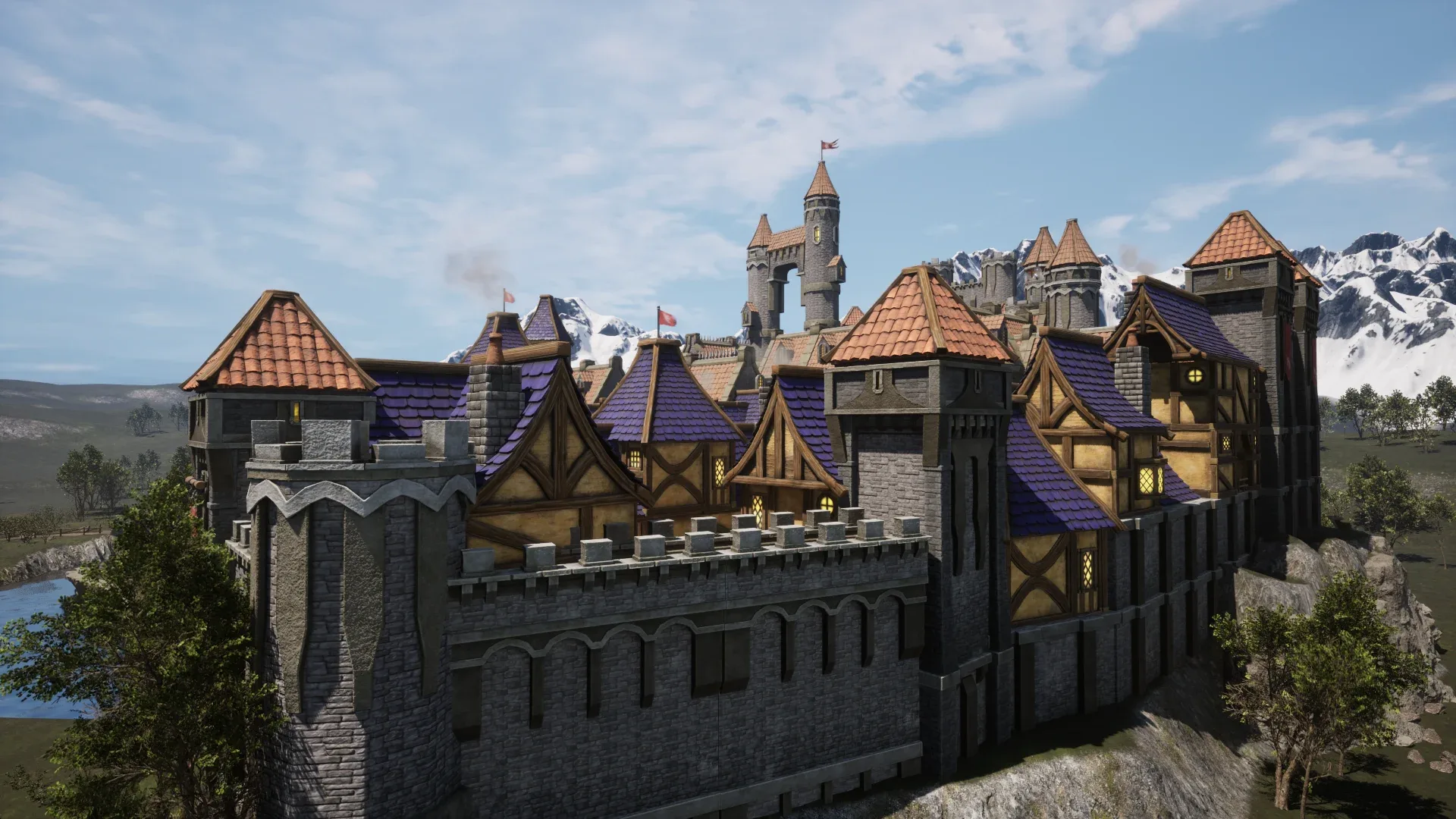 Build Stunning Medieval Worlds with UE5's Modular Kitbash Course