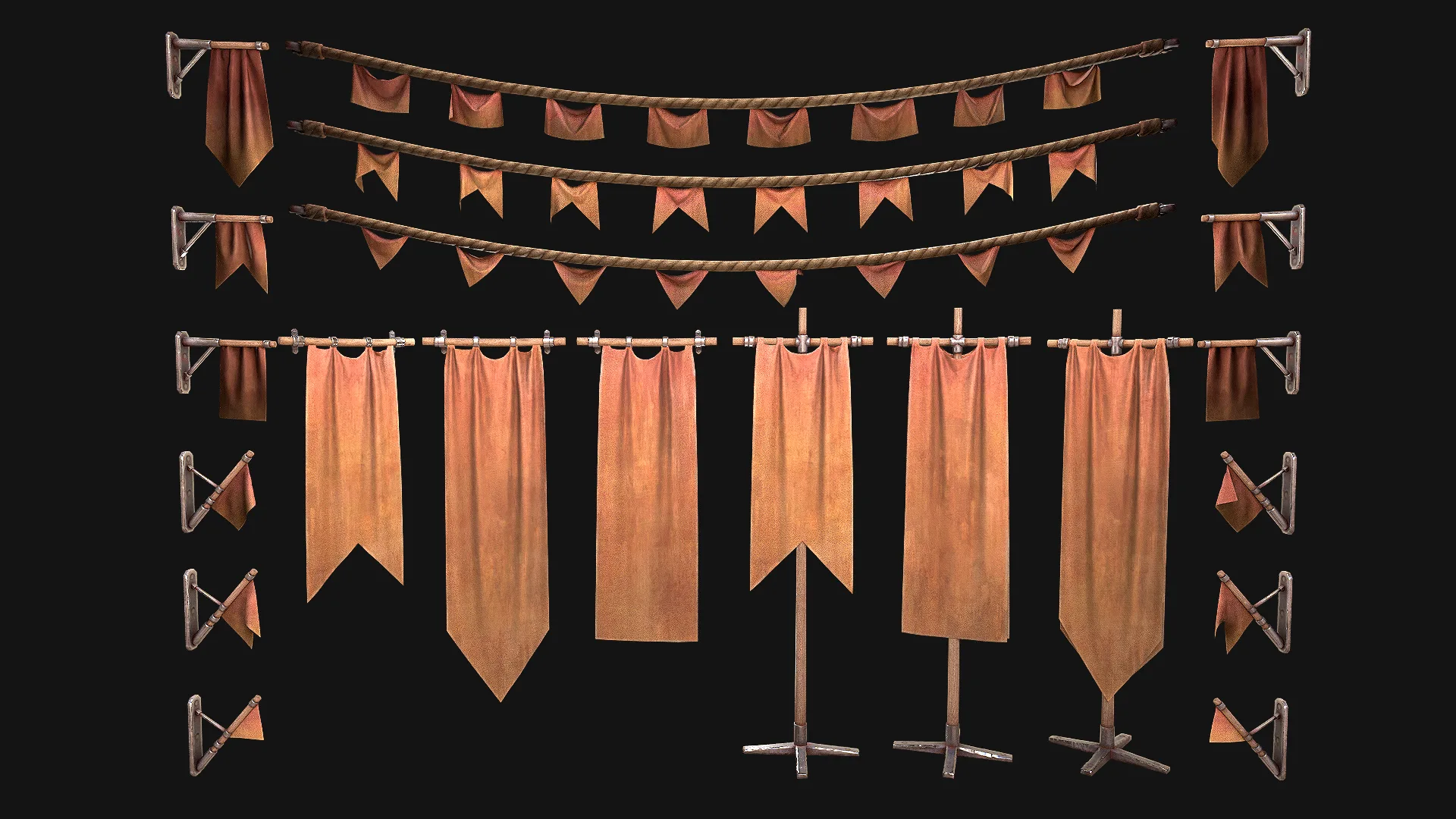 Medieval Flags Pack