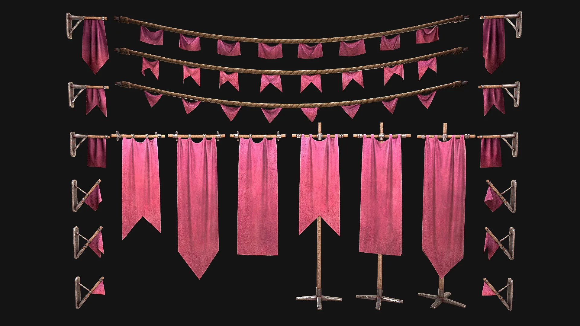 Medieval Flags Pack