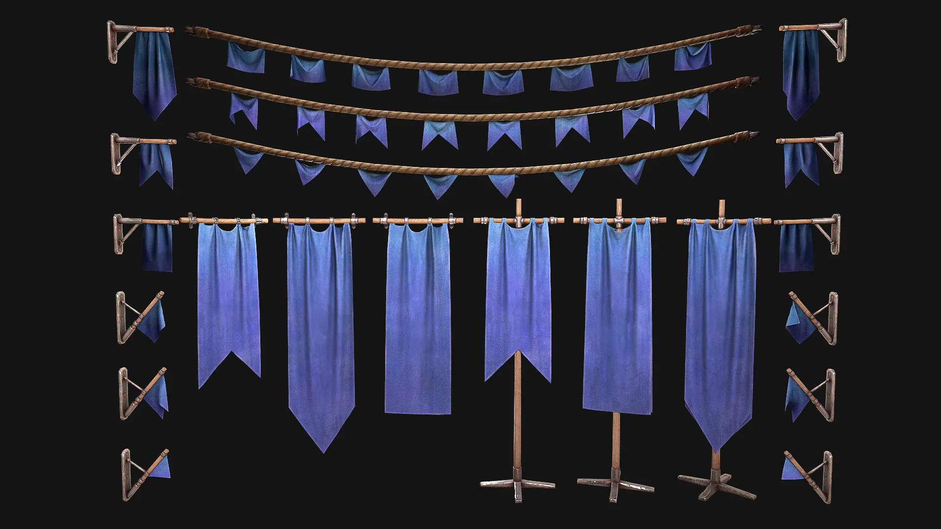 Medieval Flags Pack