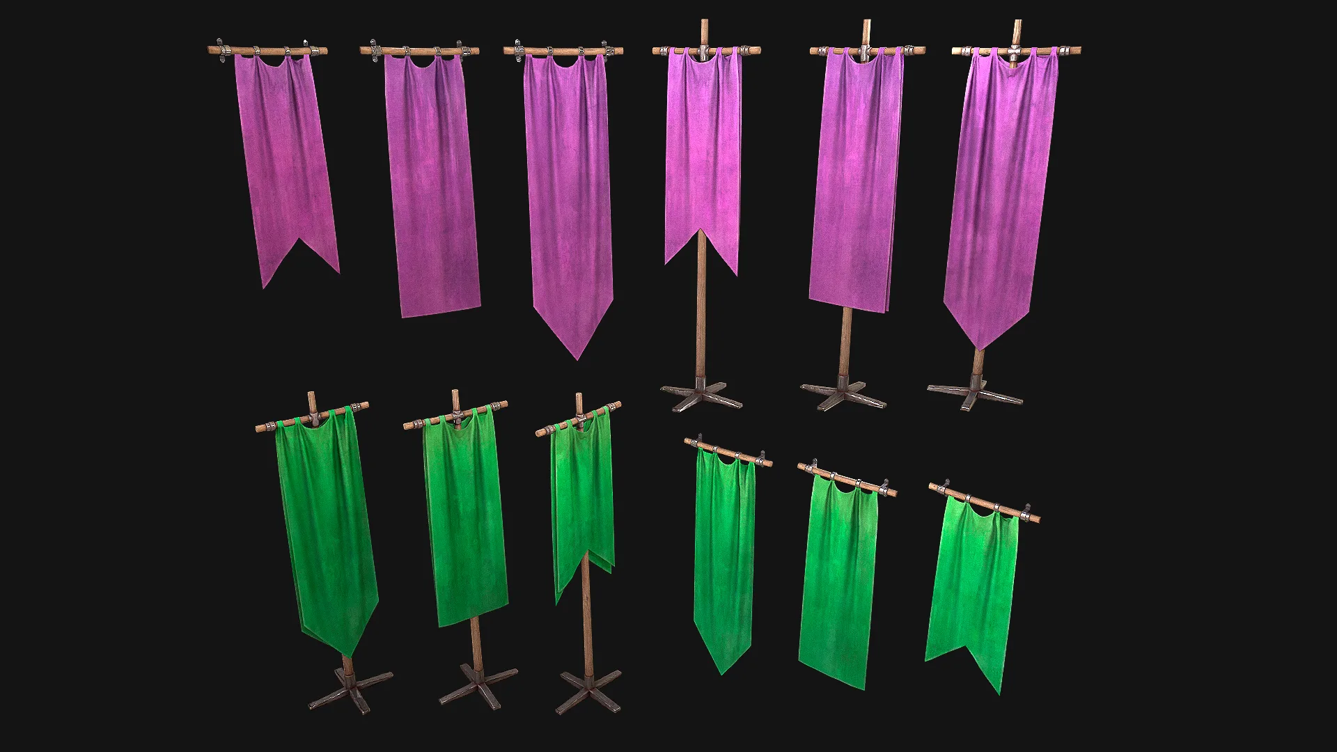 Medieval Flags Pack