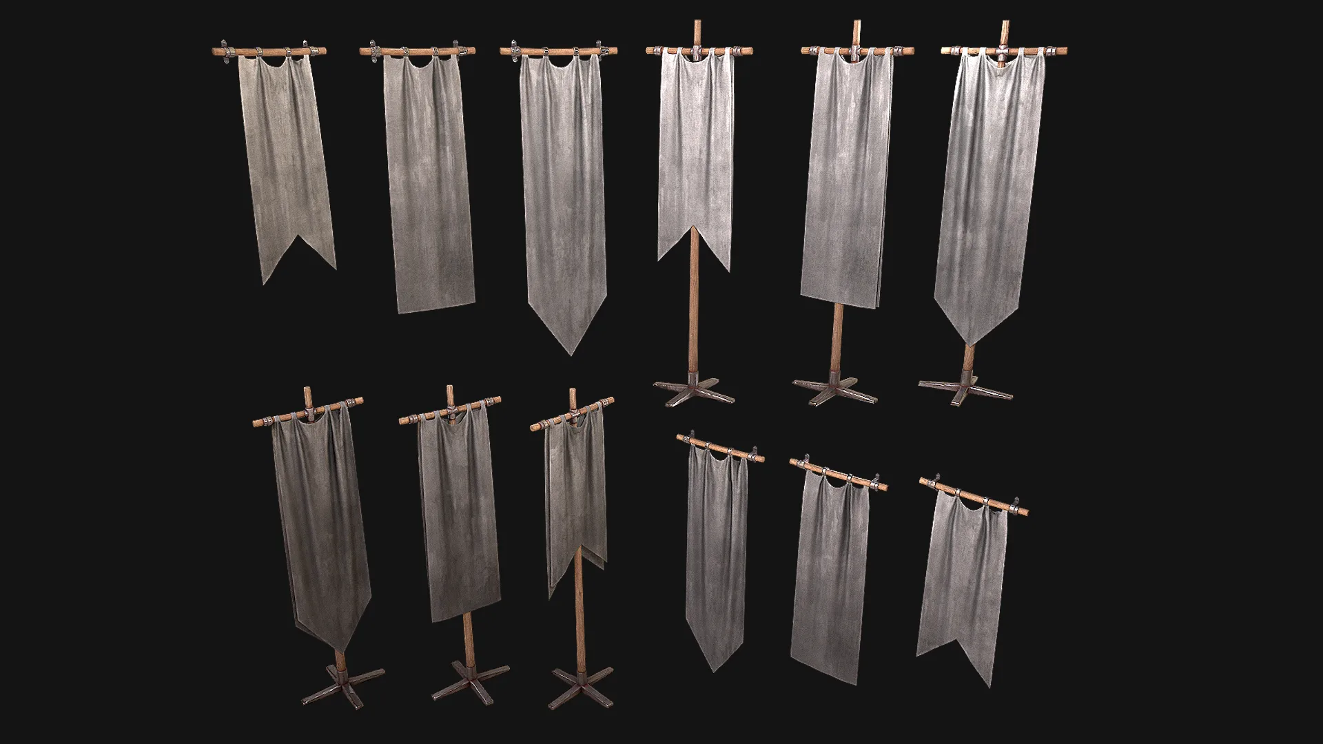 Medieval Flags Pack