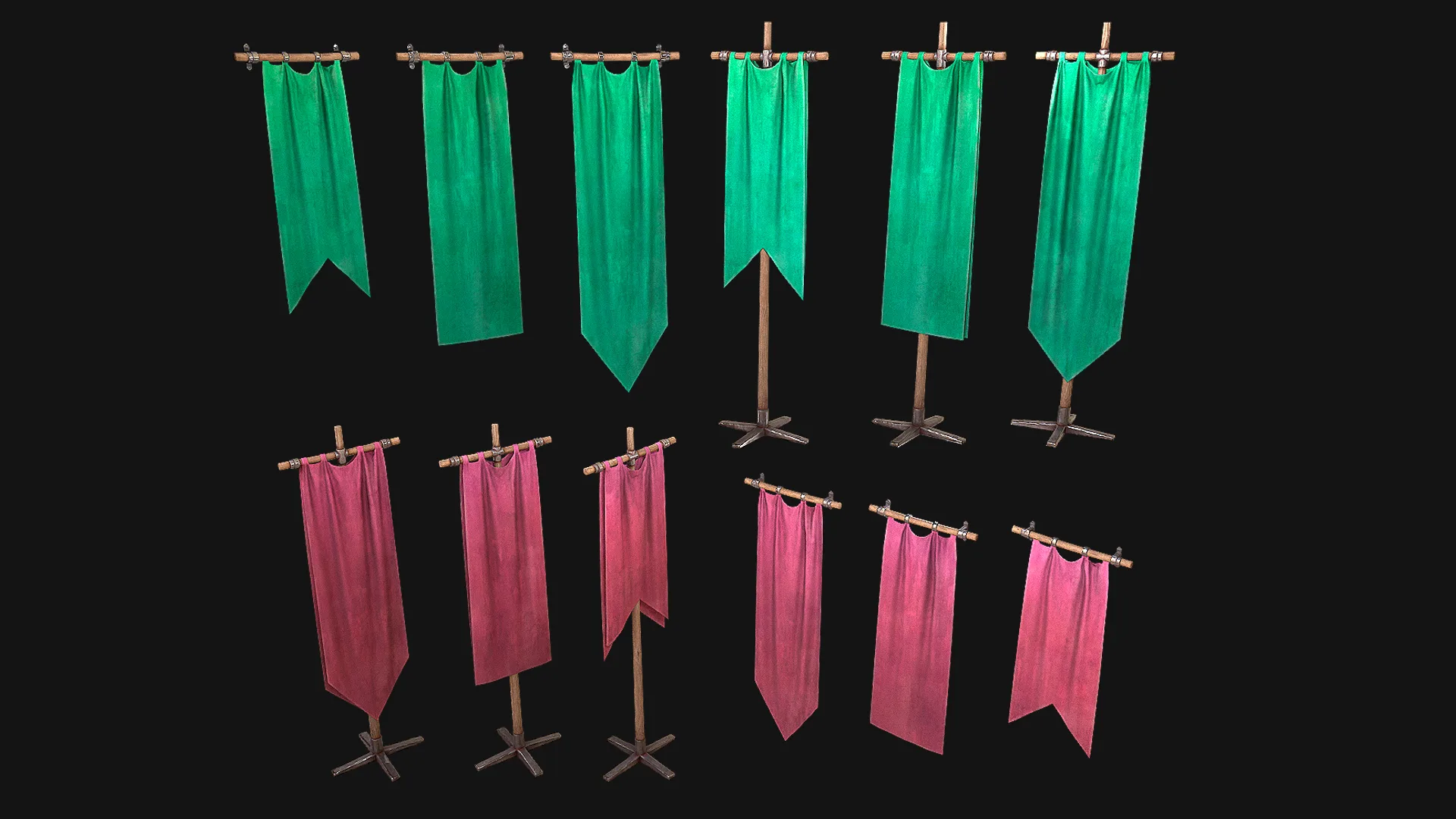 Medieval Flags Pack