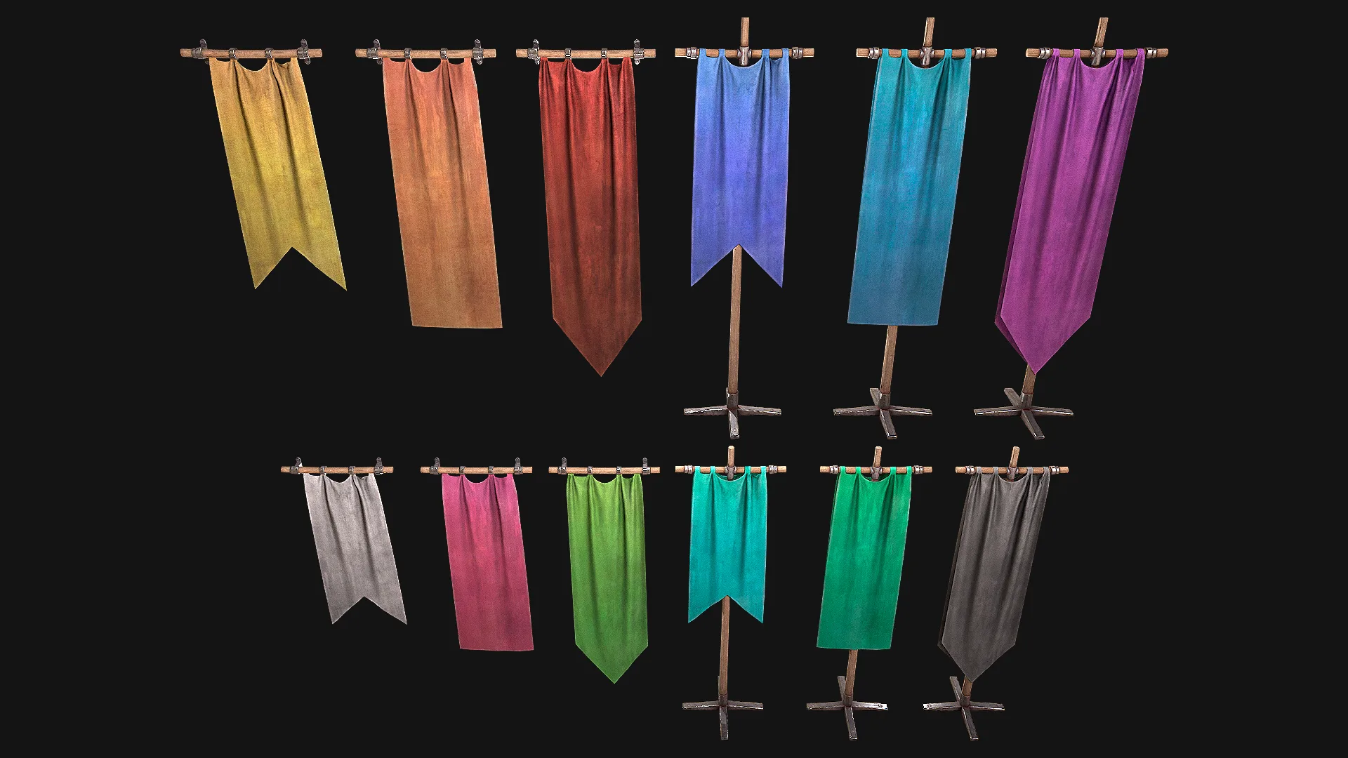 Medieval Flags Pack