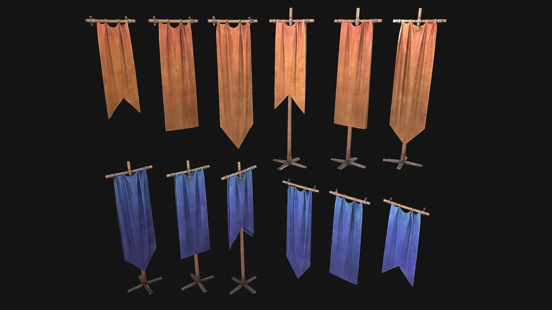 Medieval Flags Pack