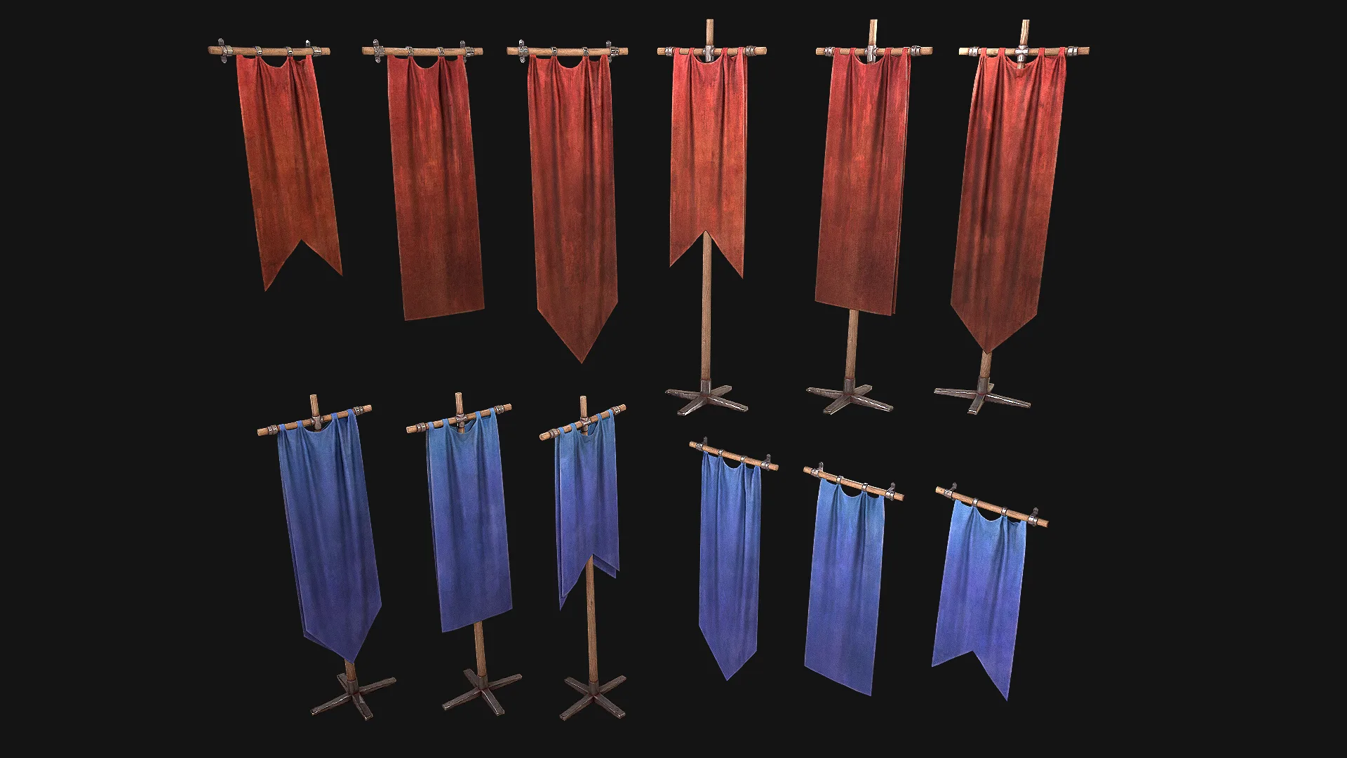 Medieval Flags Pack