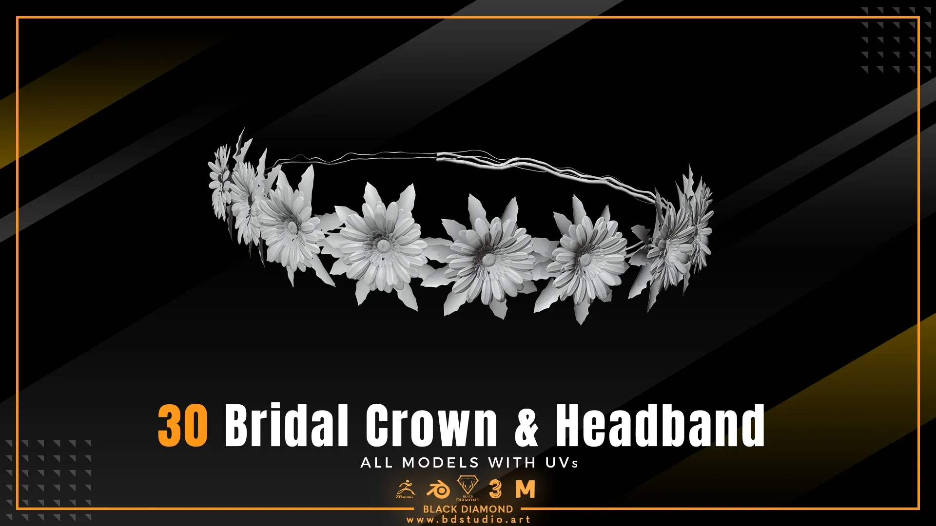 30 Bridal Crown & Headband