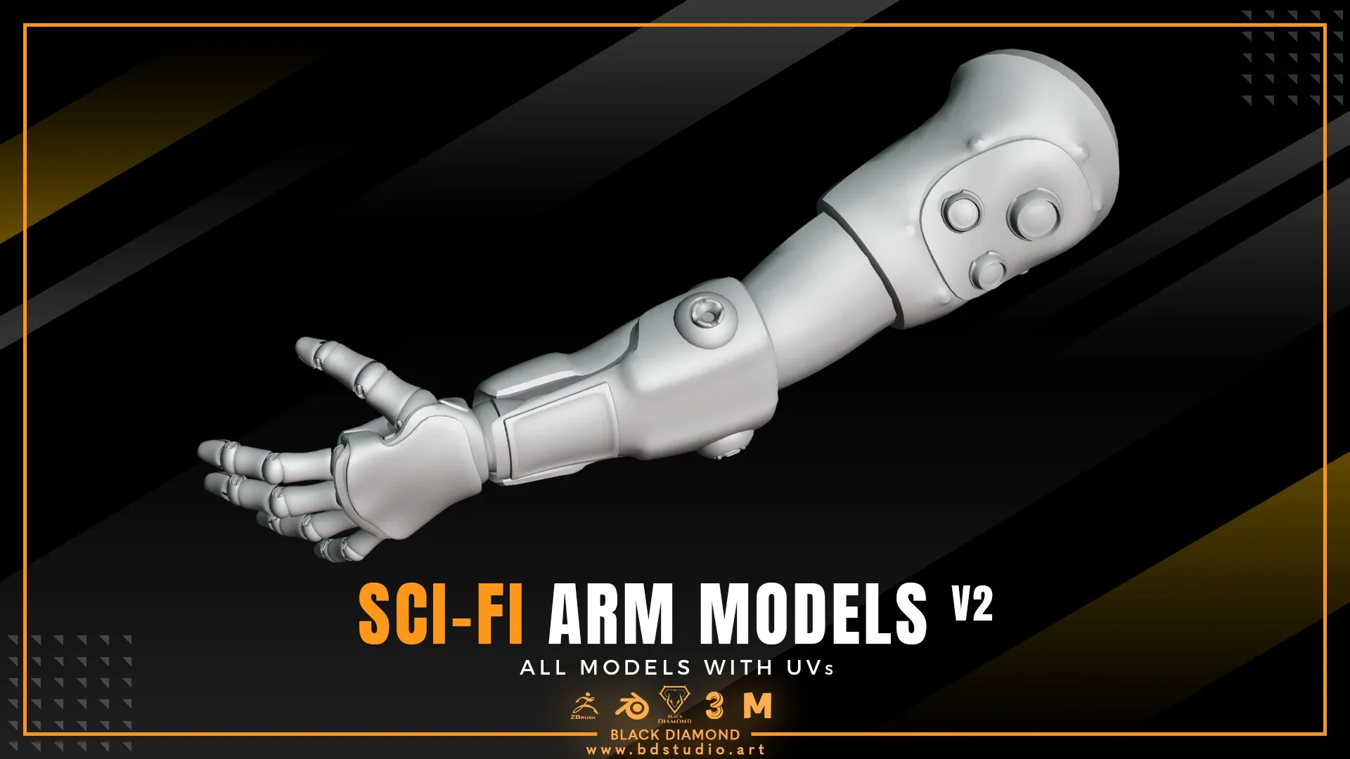 SCI-FI ARM MODELS v2