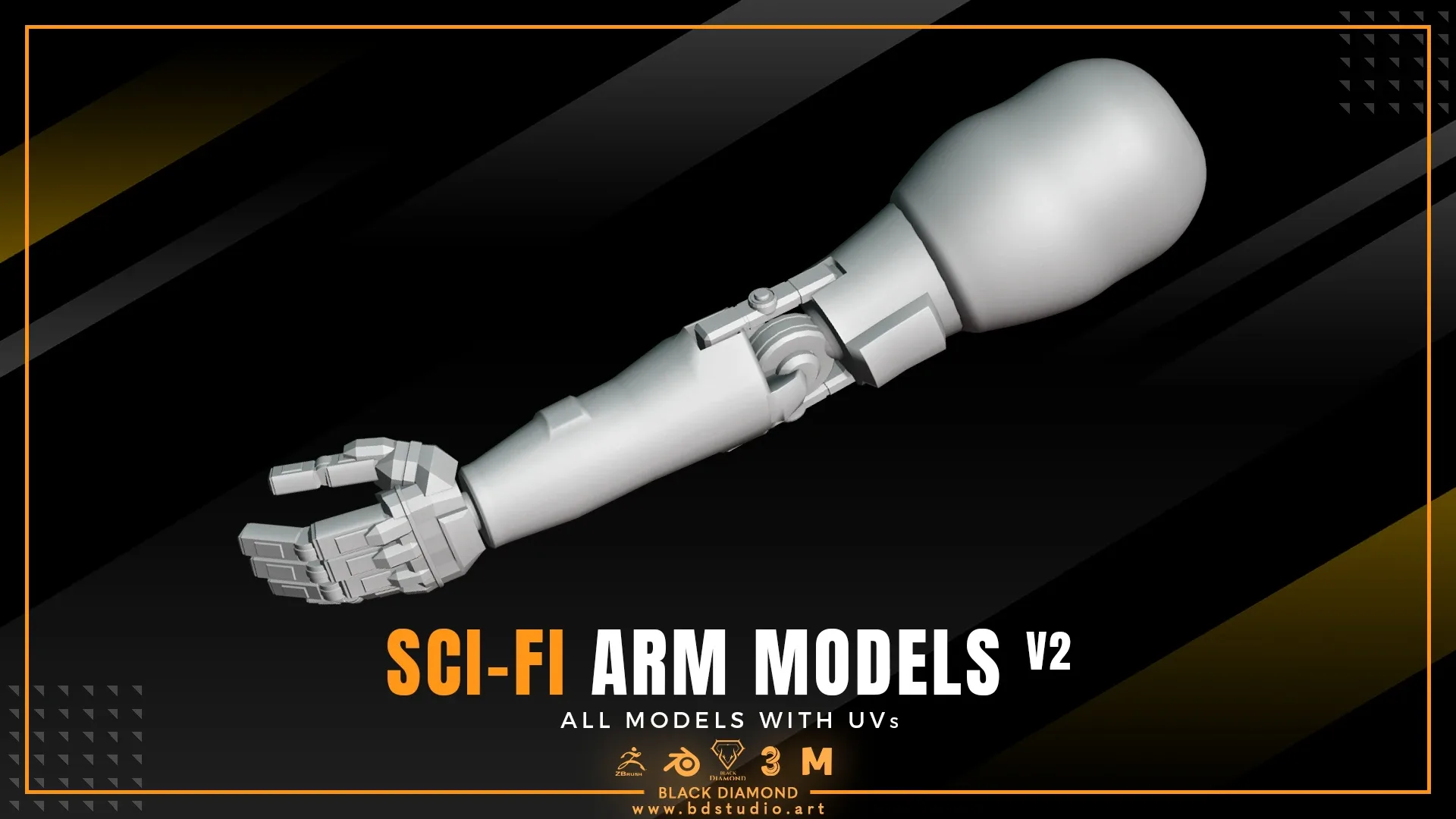 SCI-FI ARM MODELS v2