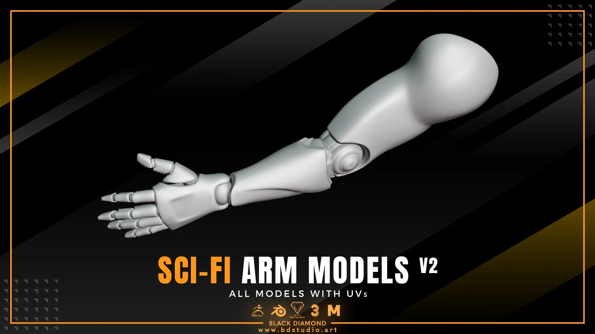 SCI-FI ARM MODELS v2