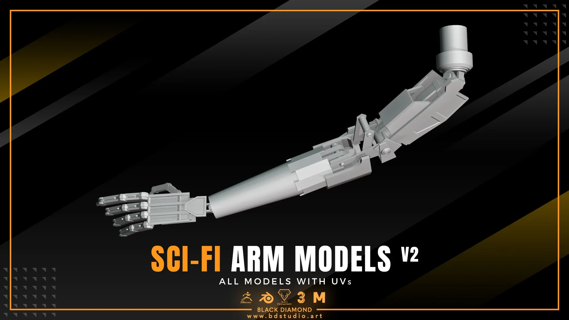 SCI-FI ARM MODELS v2