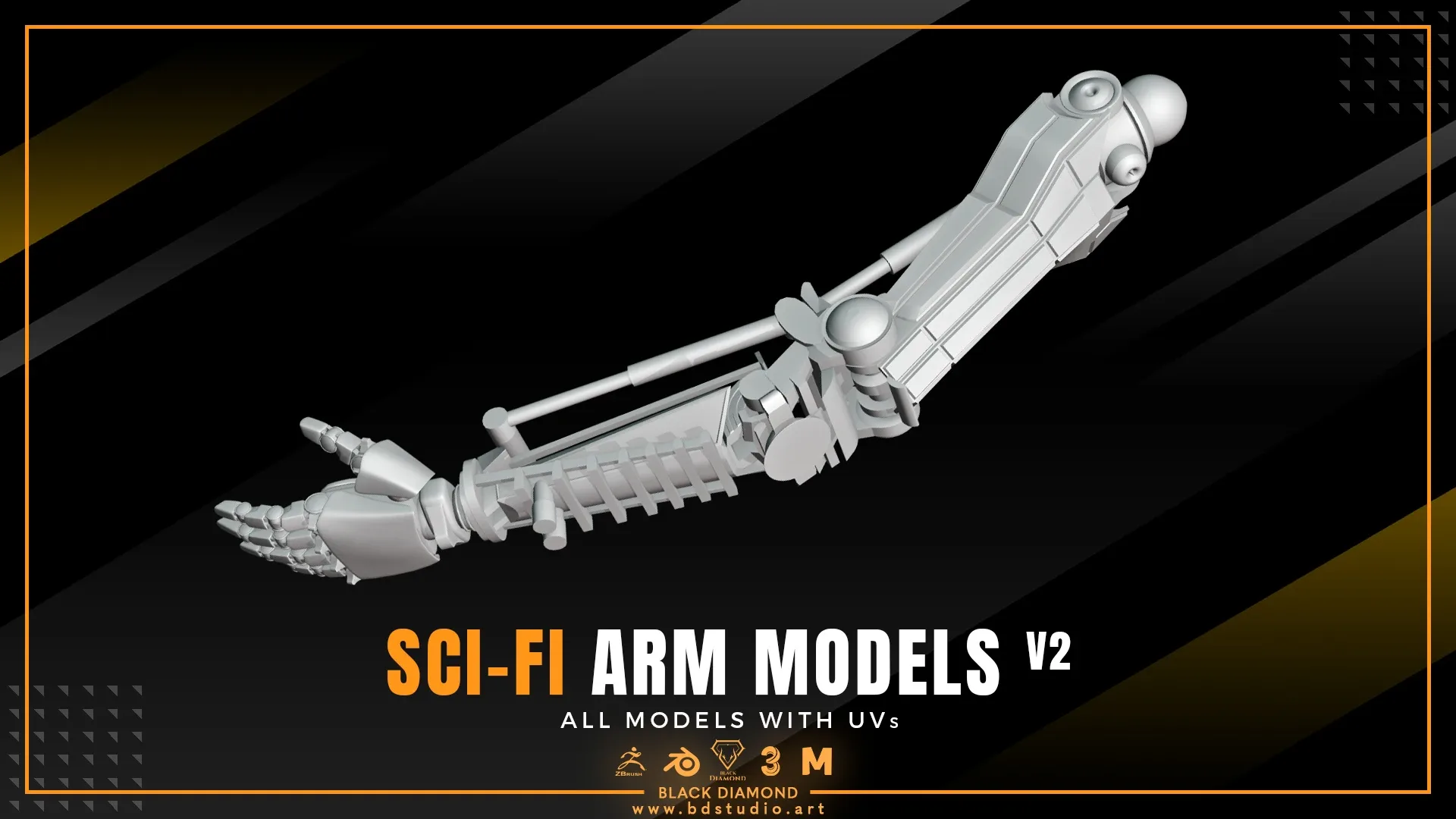 SCI-FI ARM MODELS v2