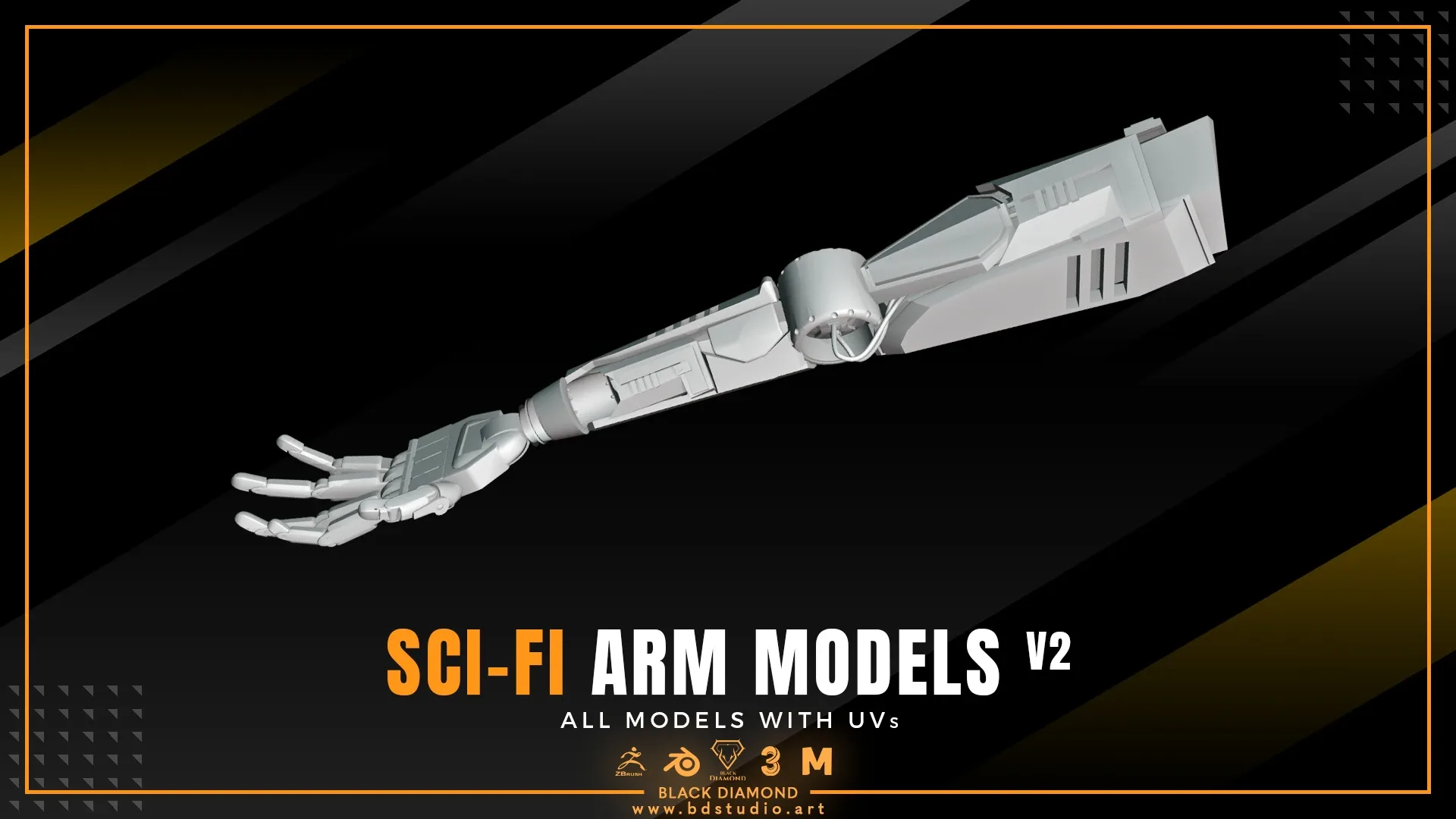 SCI-FI ARM MODELS v2