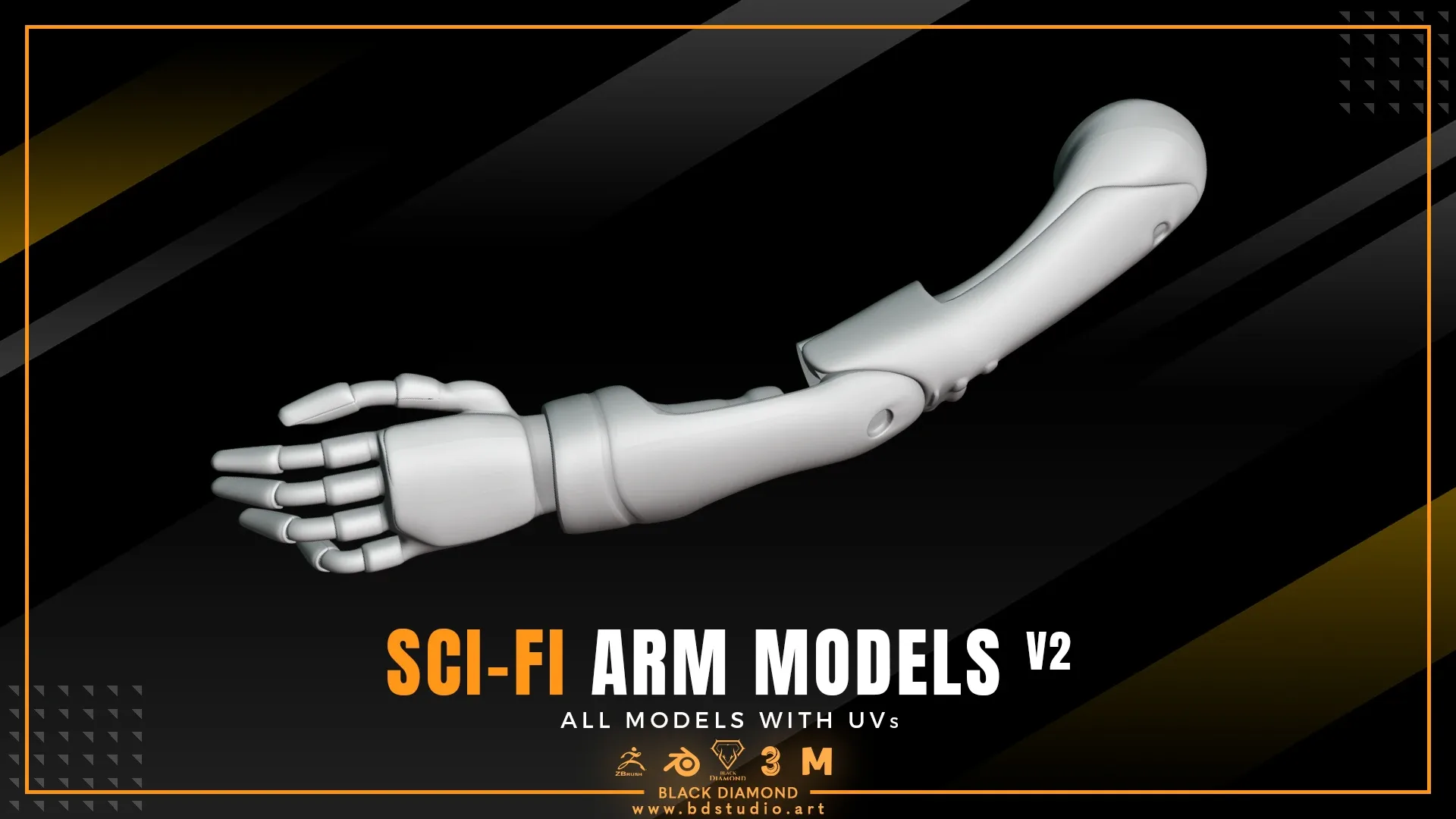 SCI-FI ARM MODELS v2