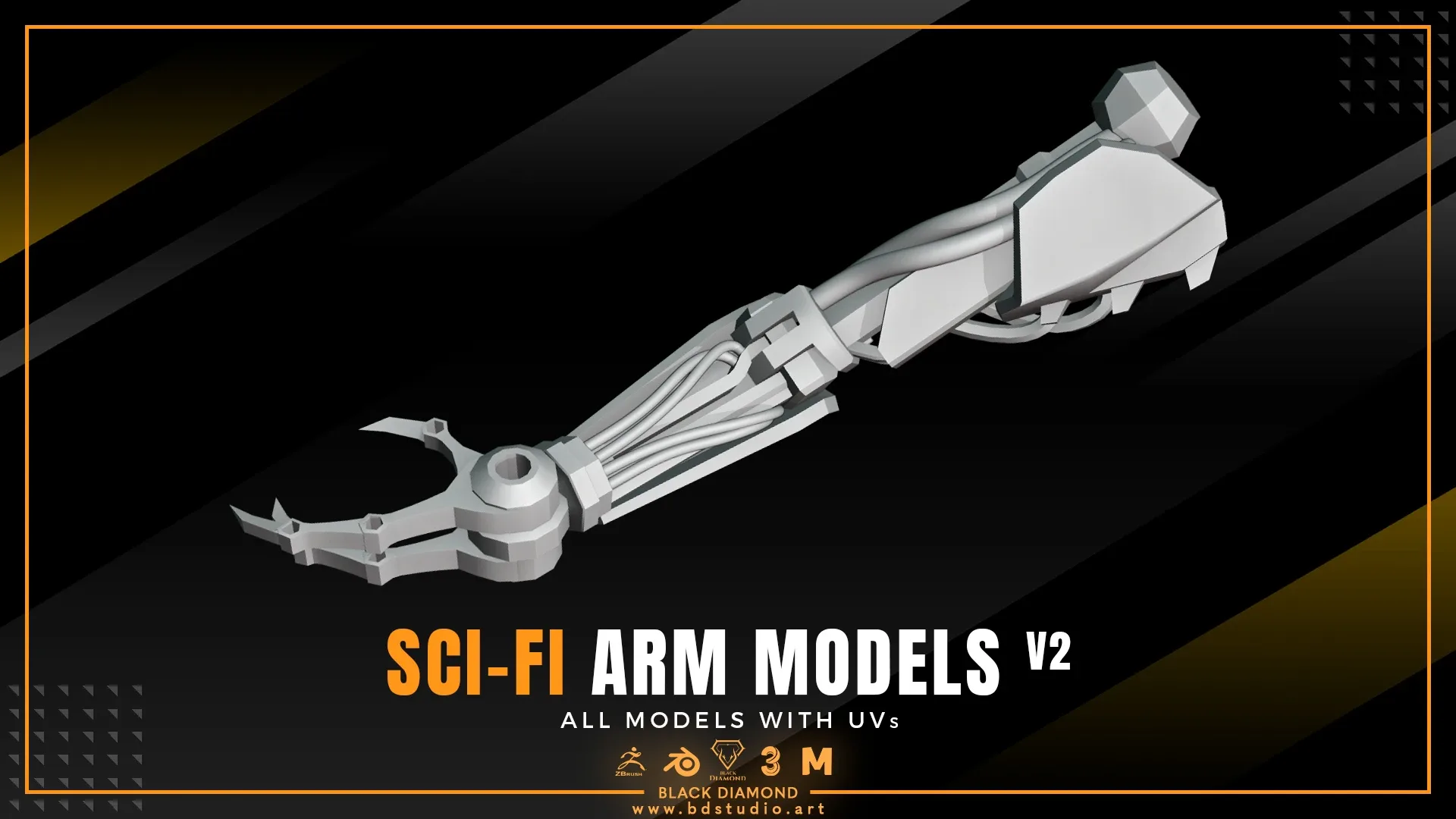 SCI-FI ARM MODELS v2
