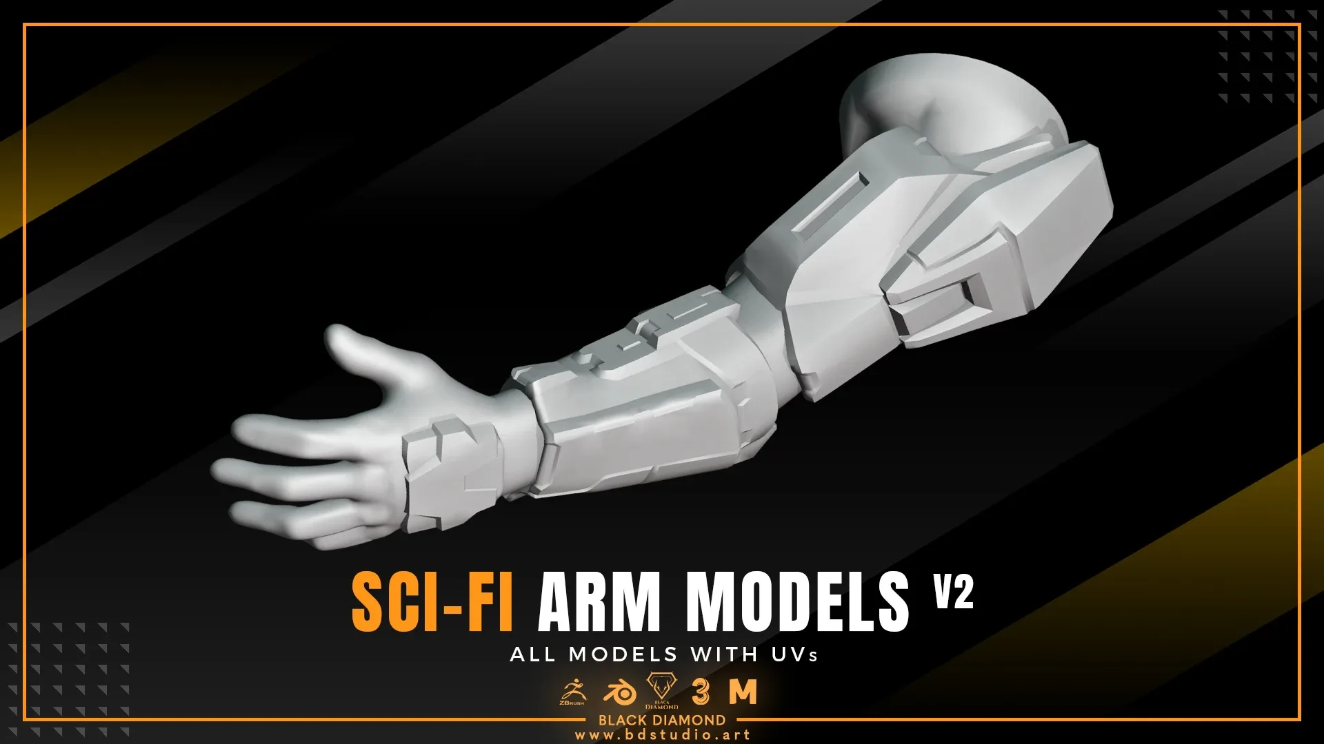SCI-FI ARM MODELS v2