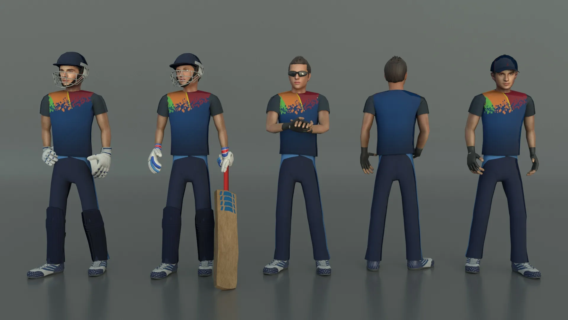 Cricket Players