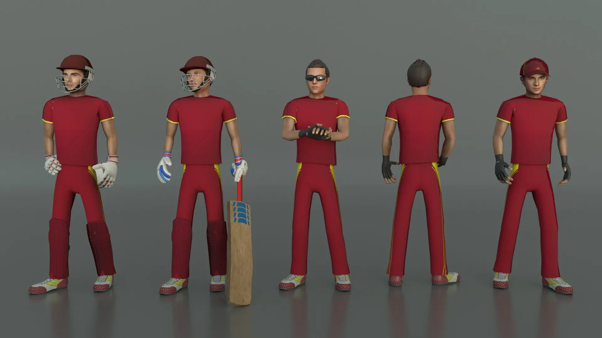 Cricket Players