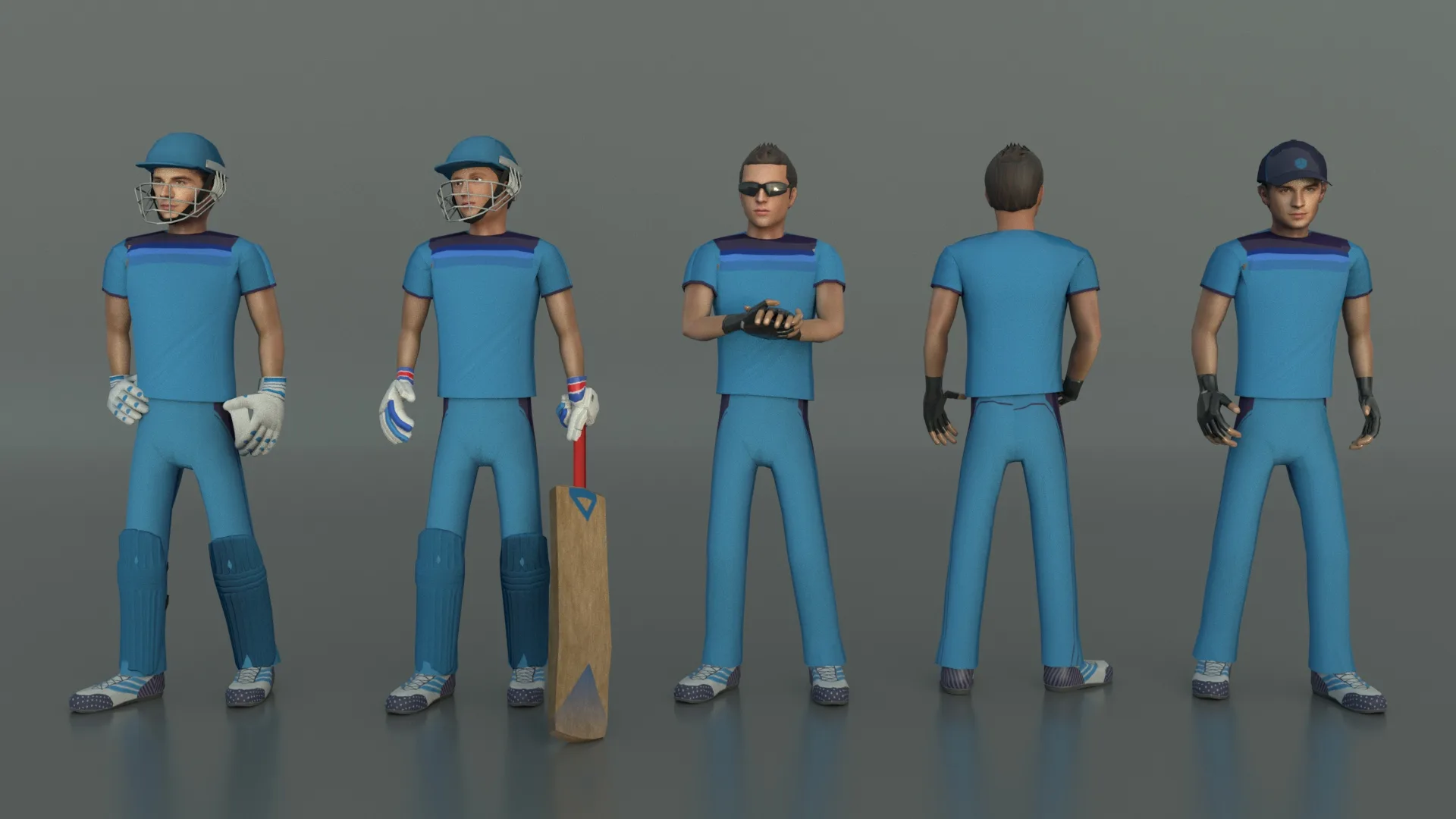 Cricket Players