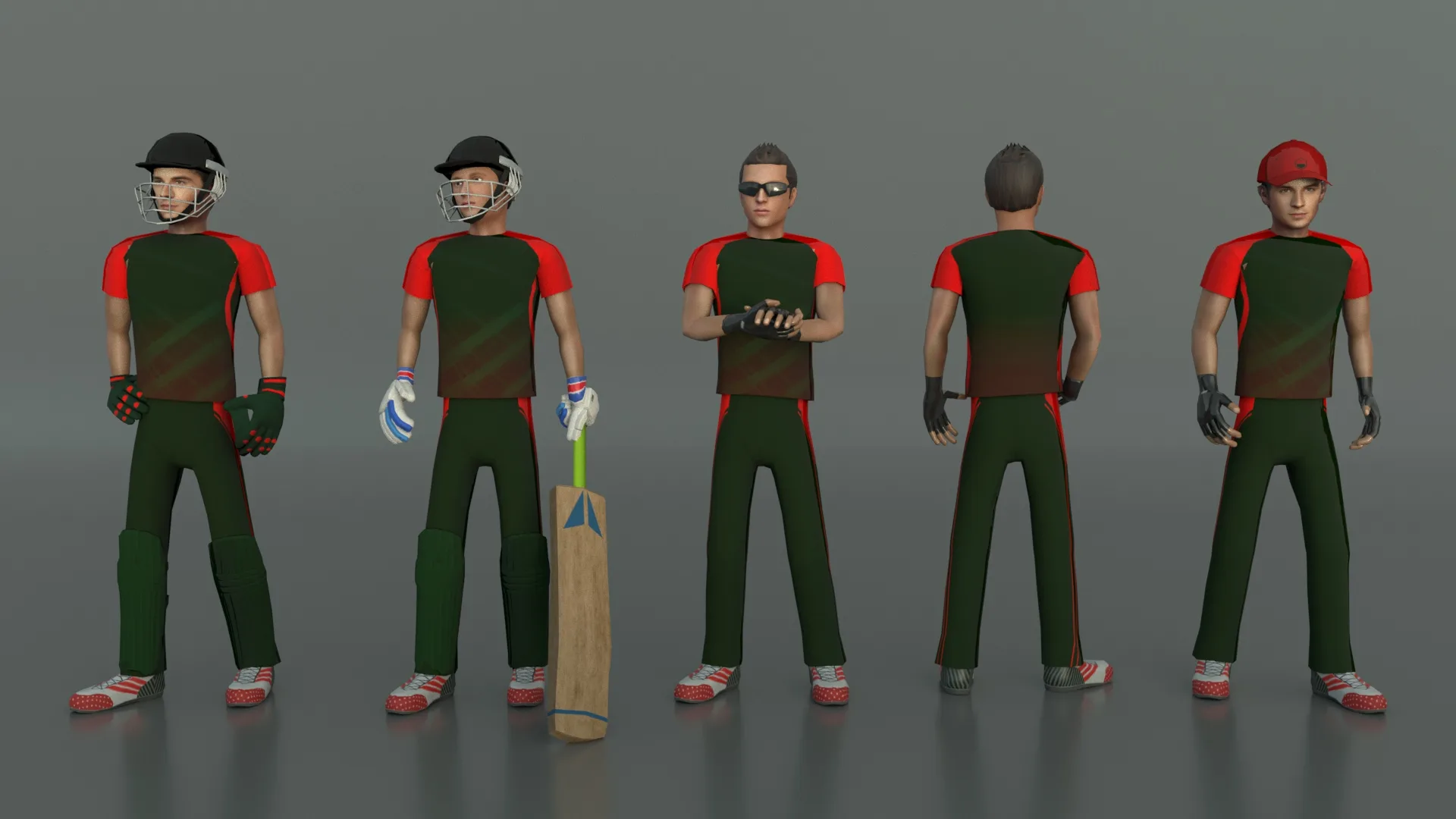 Cricket Players