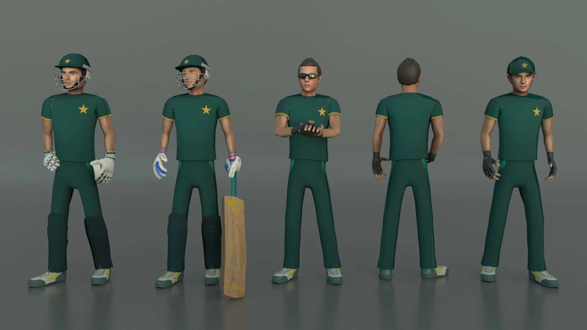Cricket Players