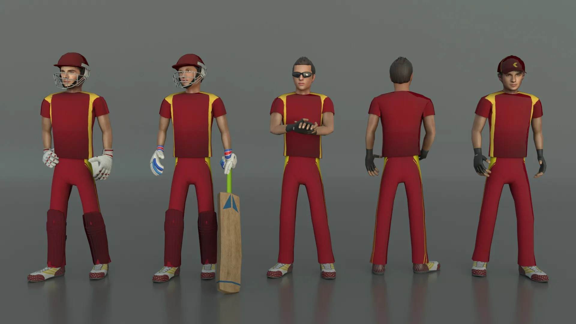 Cricket Players