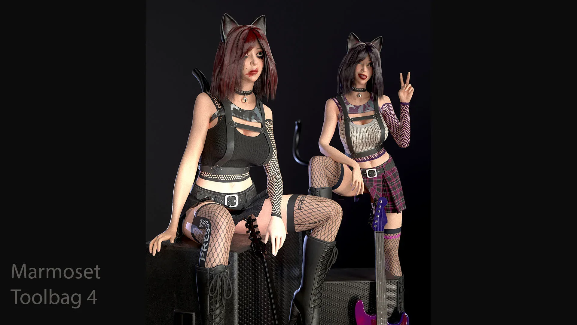 Rock Cat Girl