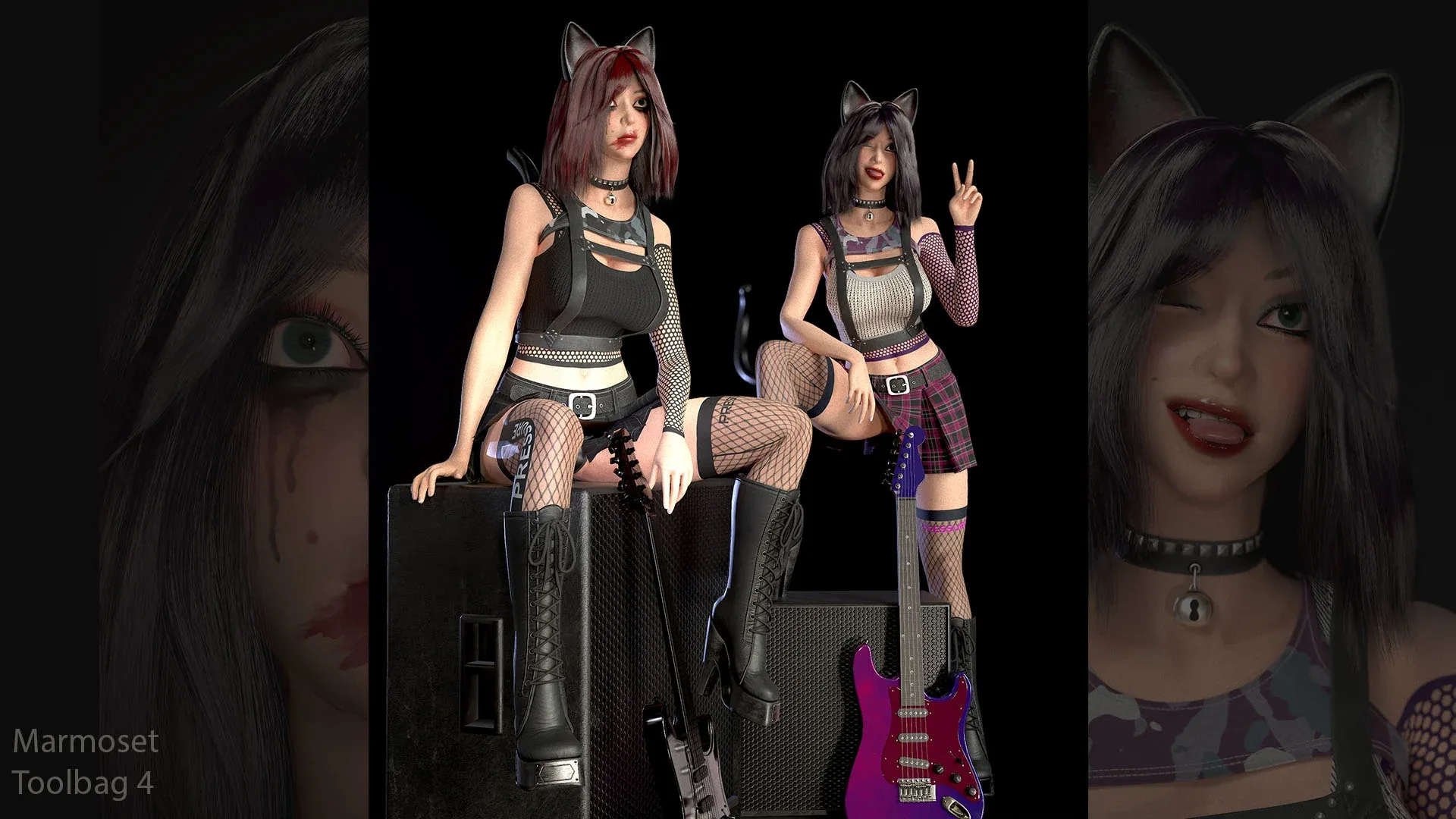 Rock Cat Girl