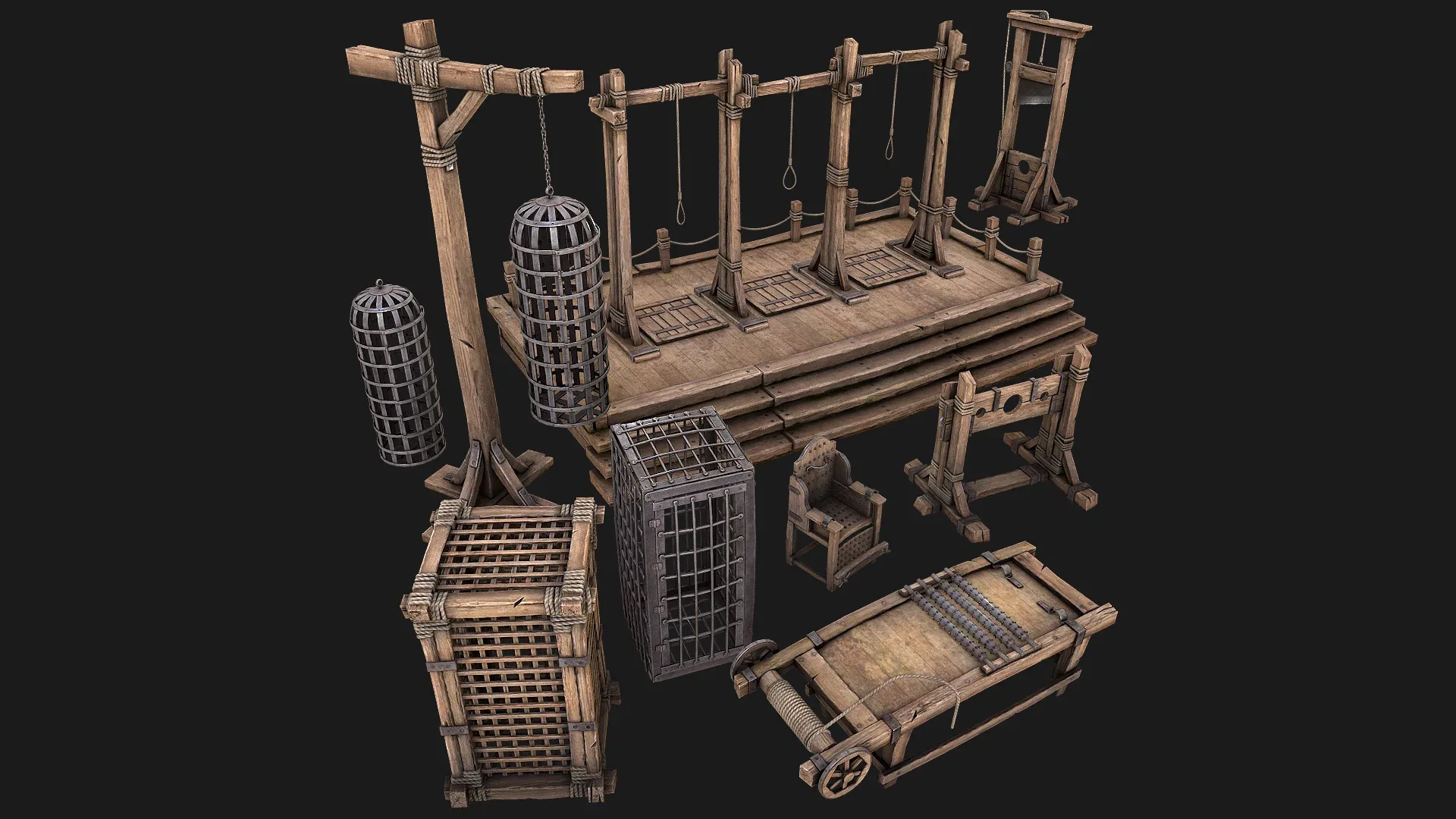 Medieval Prison Constructor and Torture Pack