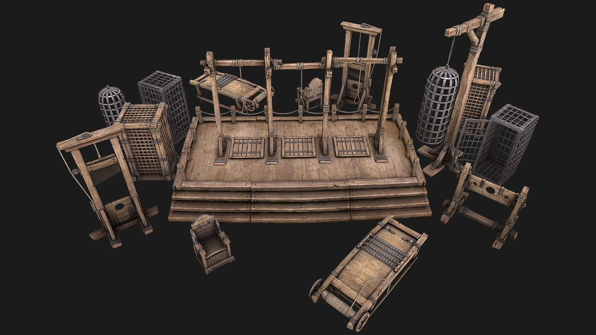 Medieval Prison Constructor and Torture Pack