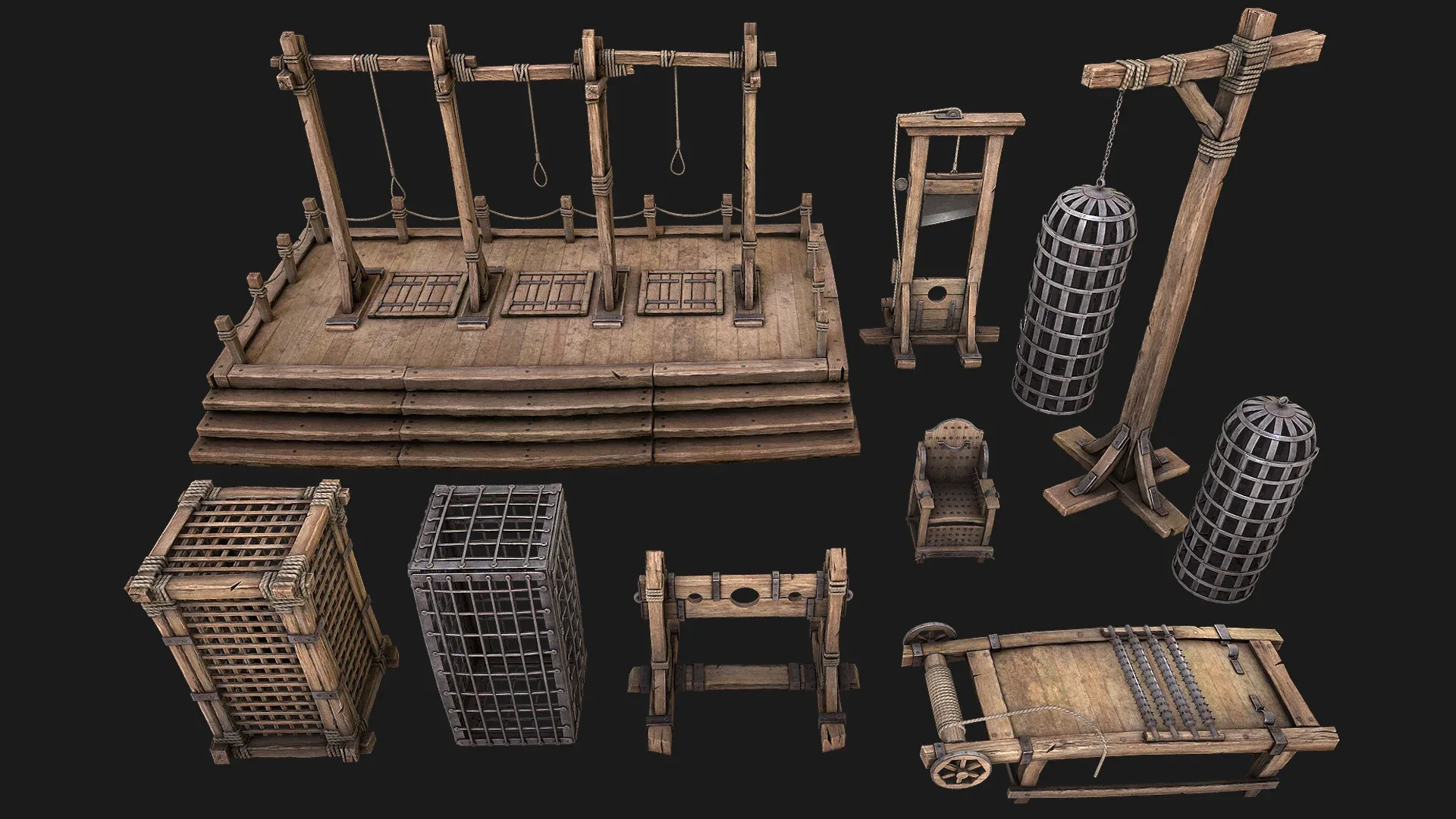 Medieval Prison Constructor and Torture Pack