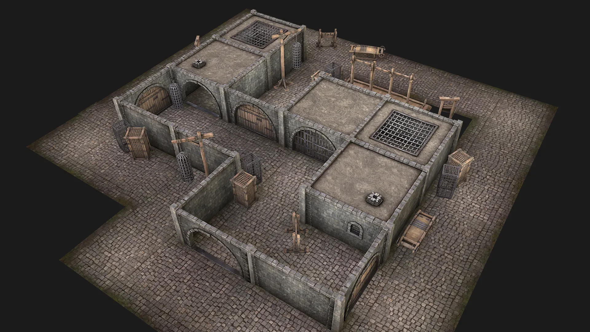 Medieval Prison Constructor and Torture Pack