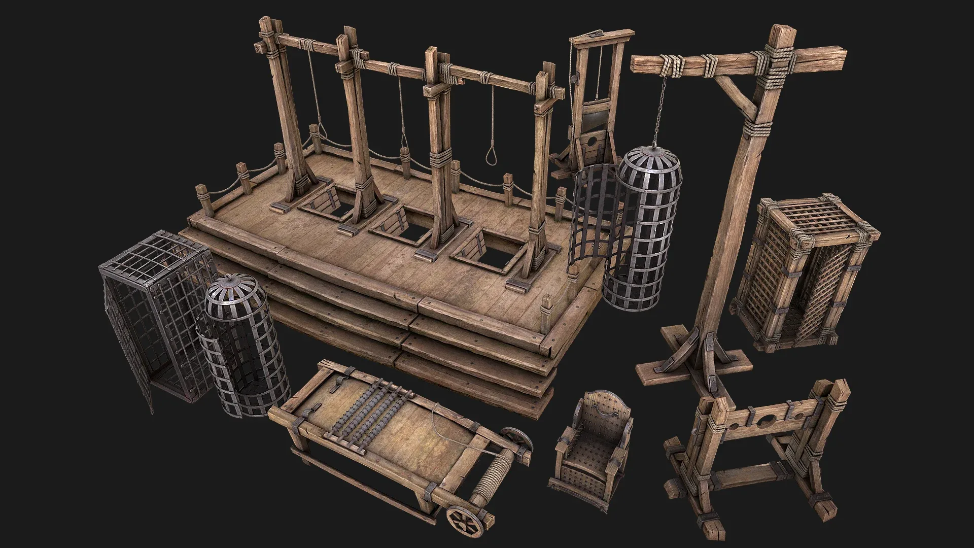 Medieval Prison Constructor and Torture Pack