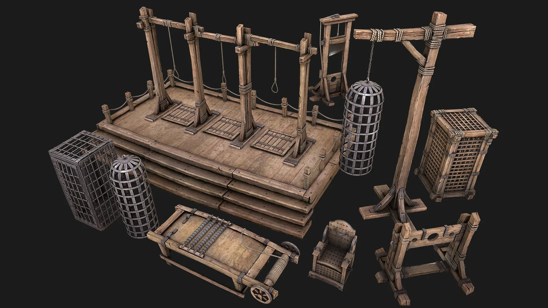 Medieval Prison Constructor and Torture Pack