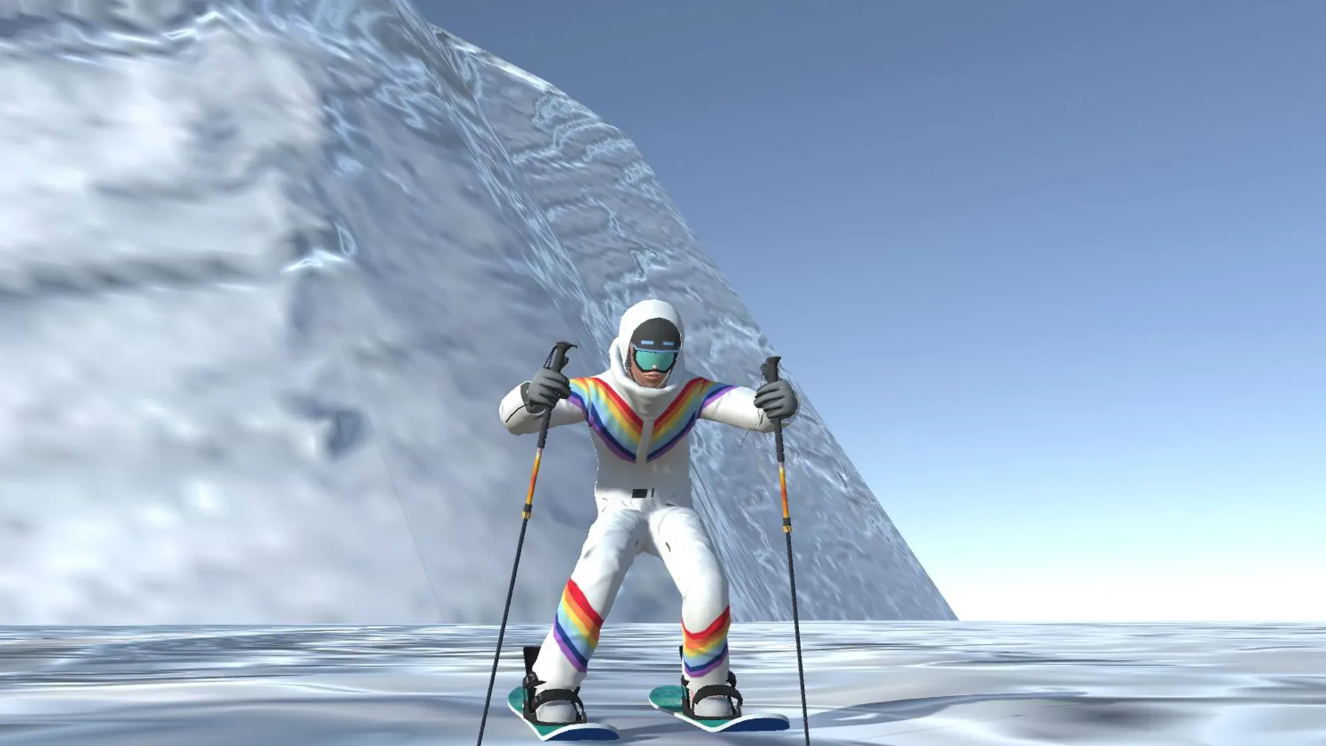 Skiing Player