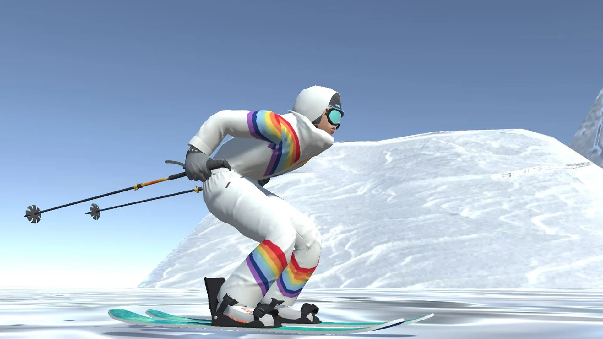 Skiing Player