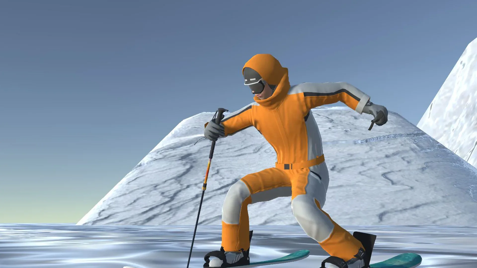 Skiing Player