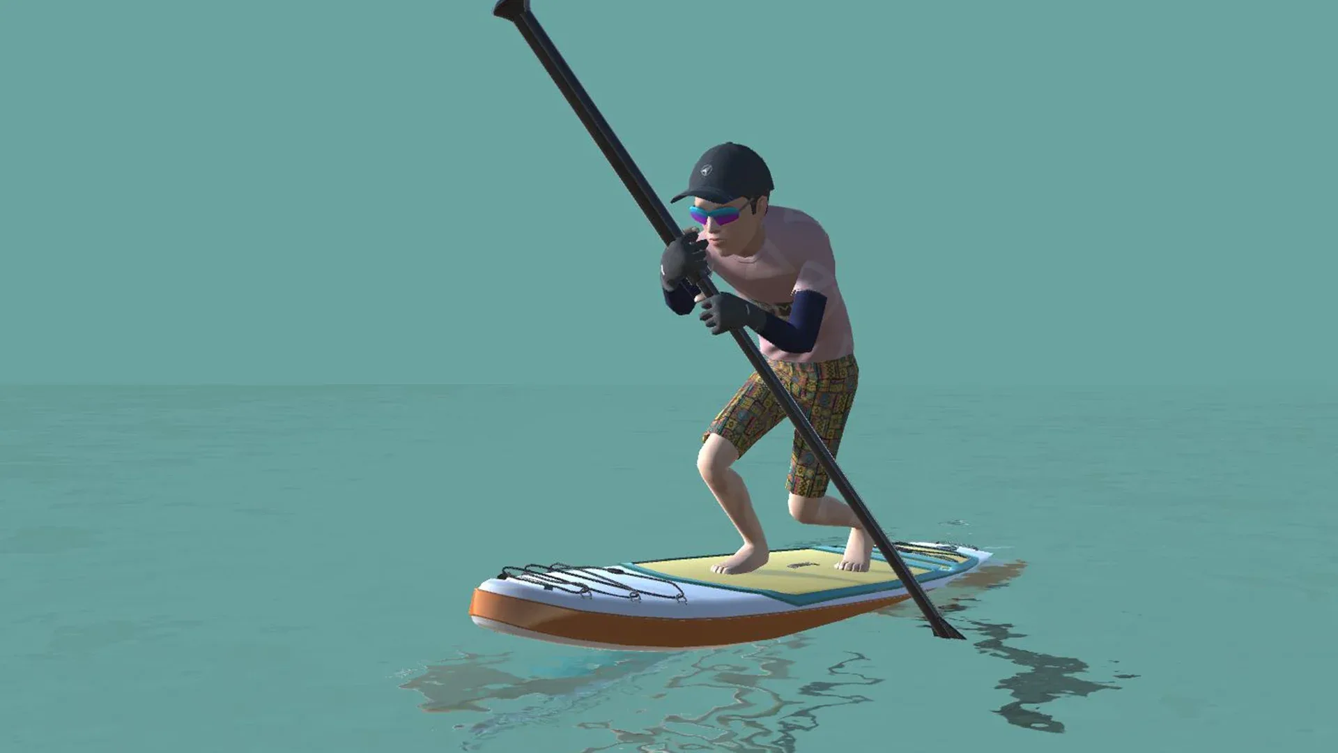 SUP Surfing