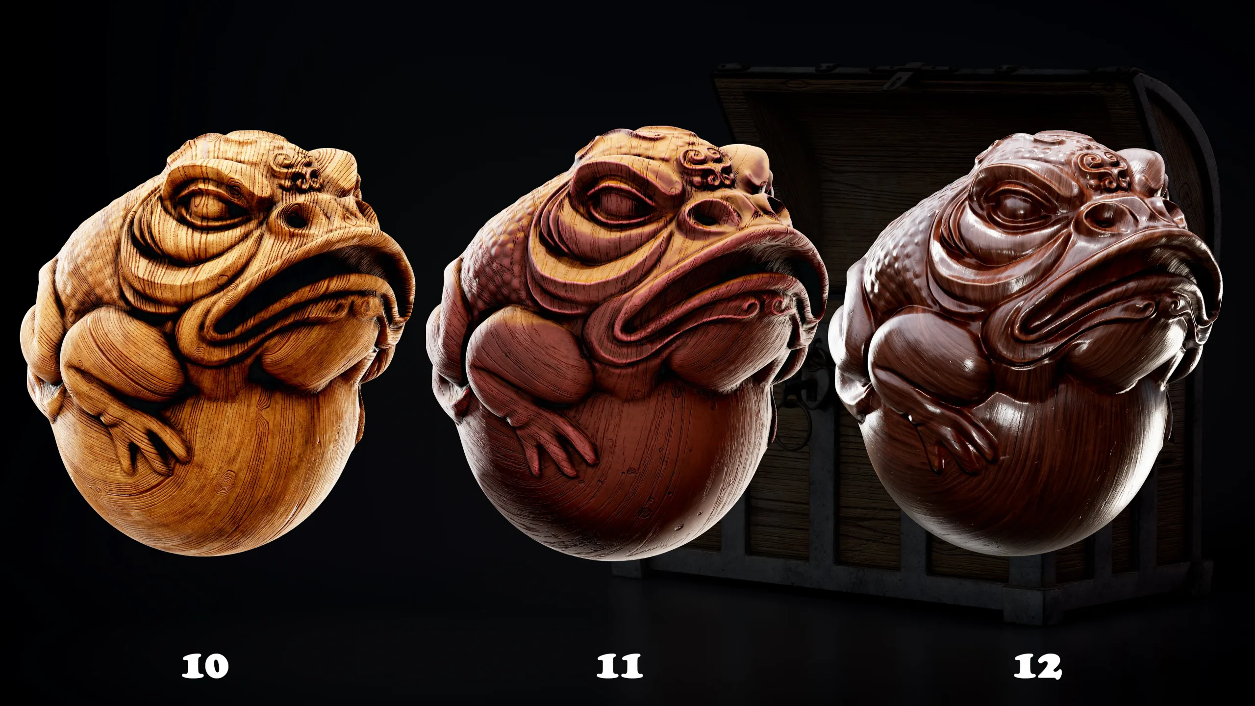 40 Stylized Wood-Metal Smart Material+ 4K PBR Textures + Tutorial