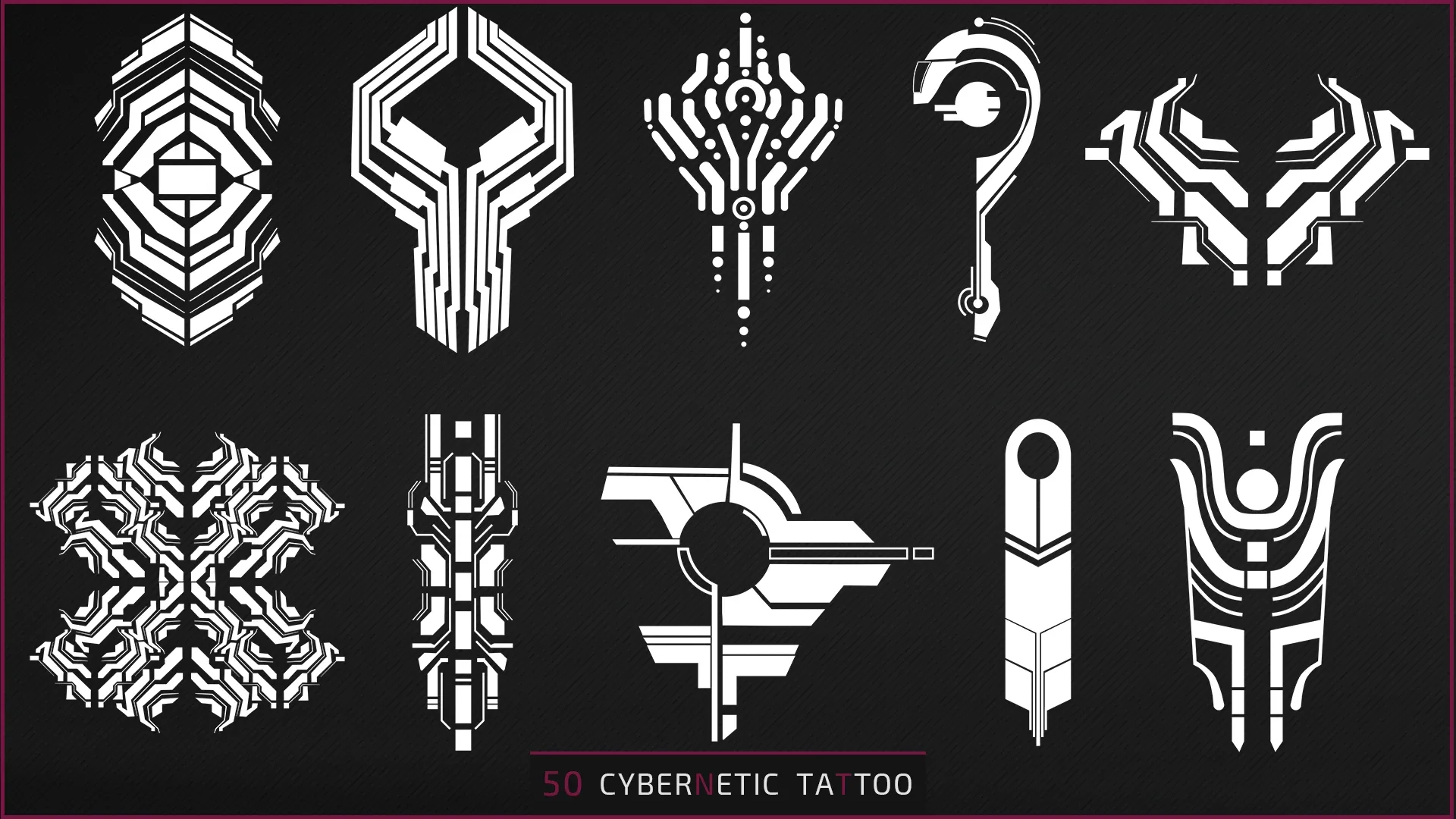 50 CYBERNETIC TATTOO