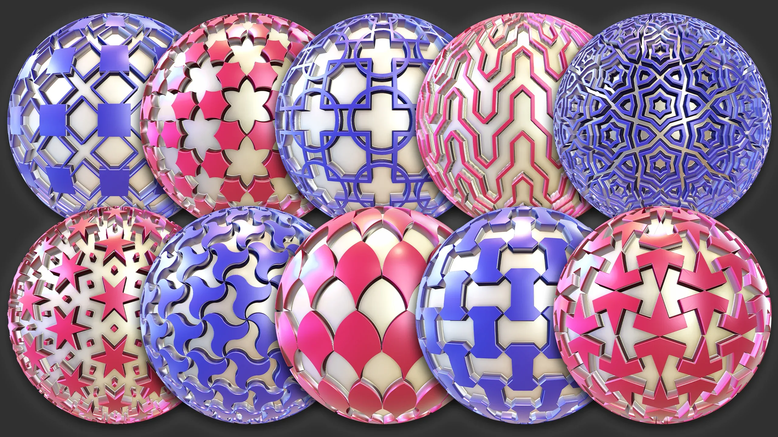 50 Seamless Pattern + Alpha (4K) Vol 3